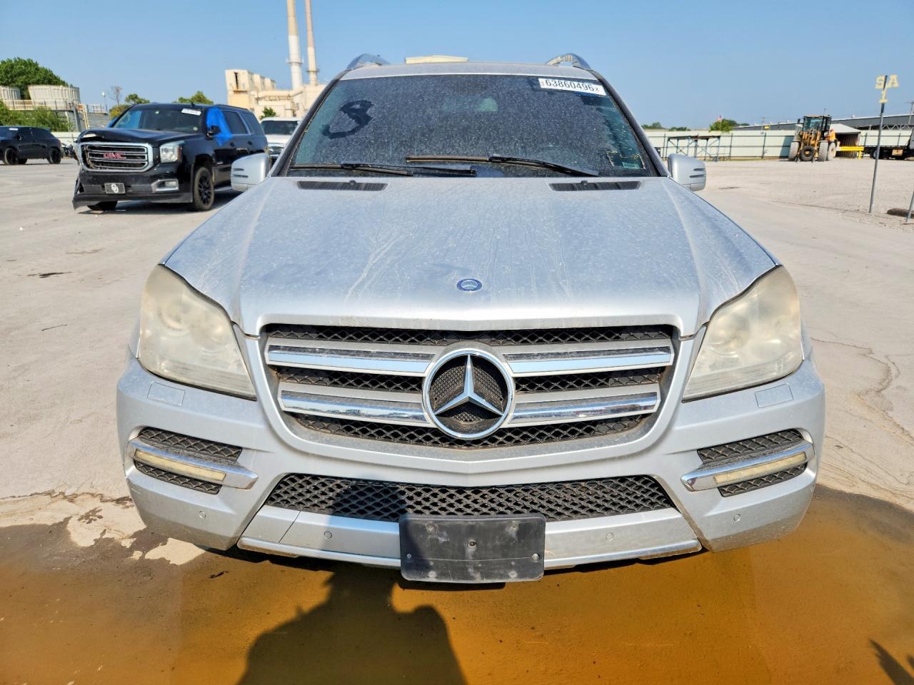 2012 Mercedes-benz Gl 450 4matic Silver vin: 4JGBF7BE3CA789666