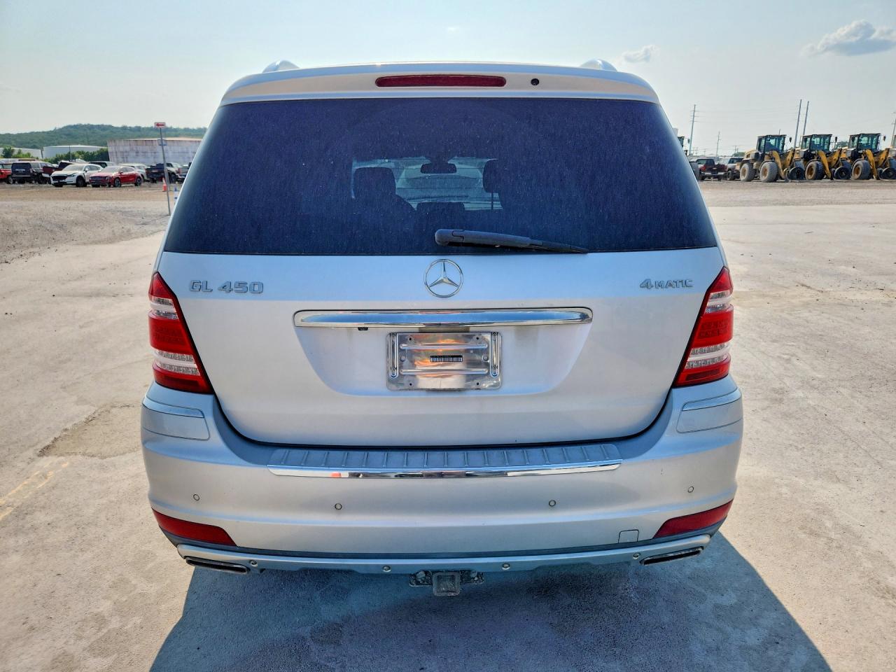 2012 Mercedes-benz Gl 450 4matic Silver vin: 4JGBF7BE3CA789666