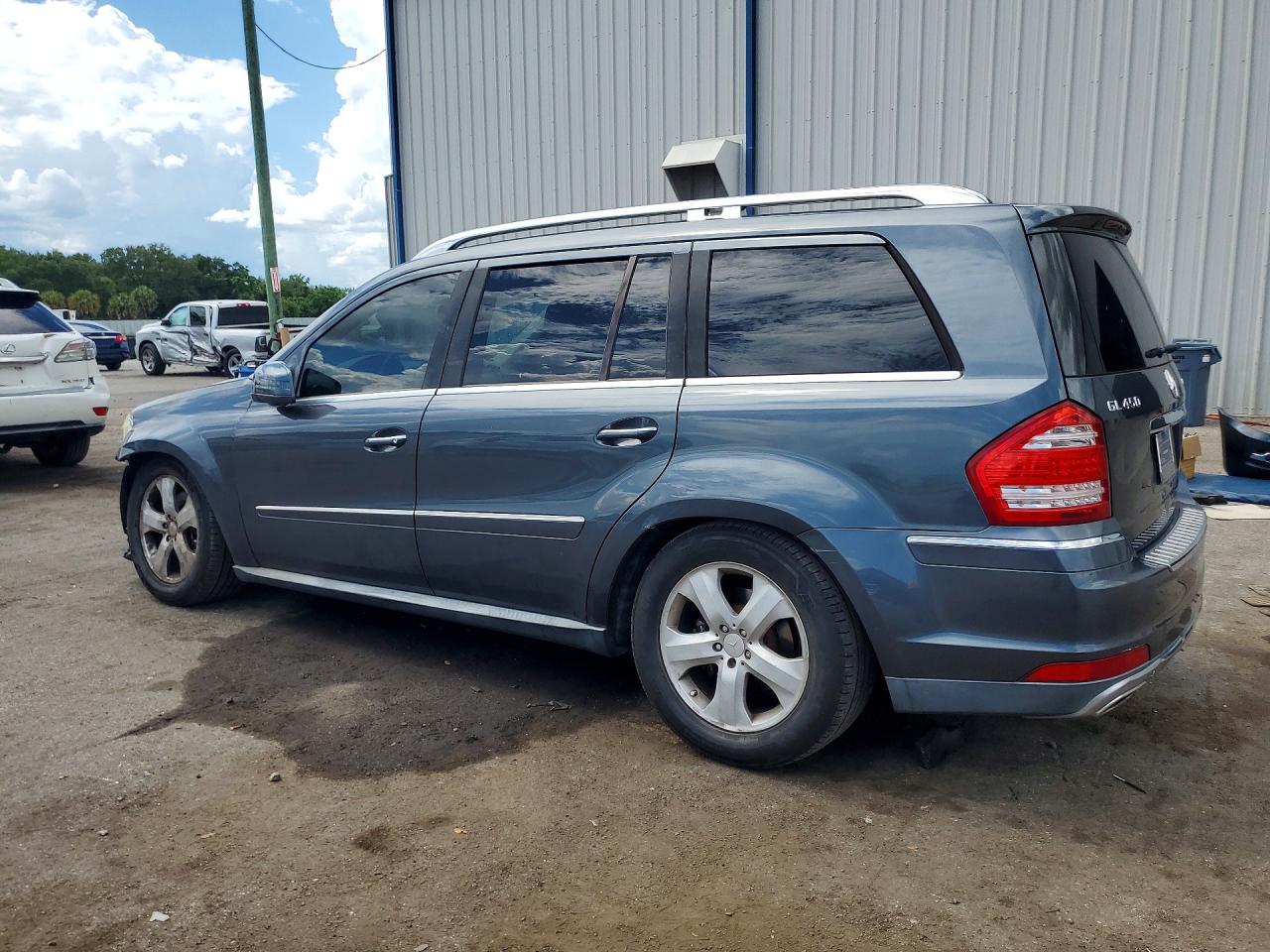 2010 Mercedes-benz Gl 450 4matic Синий vin: 4JGBF7BE4AA559700