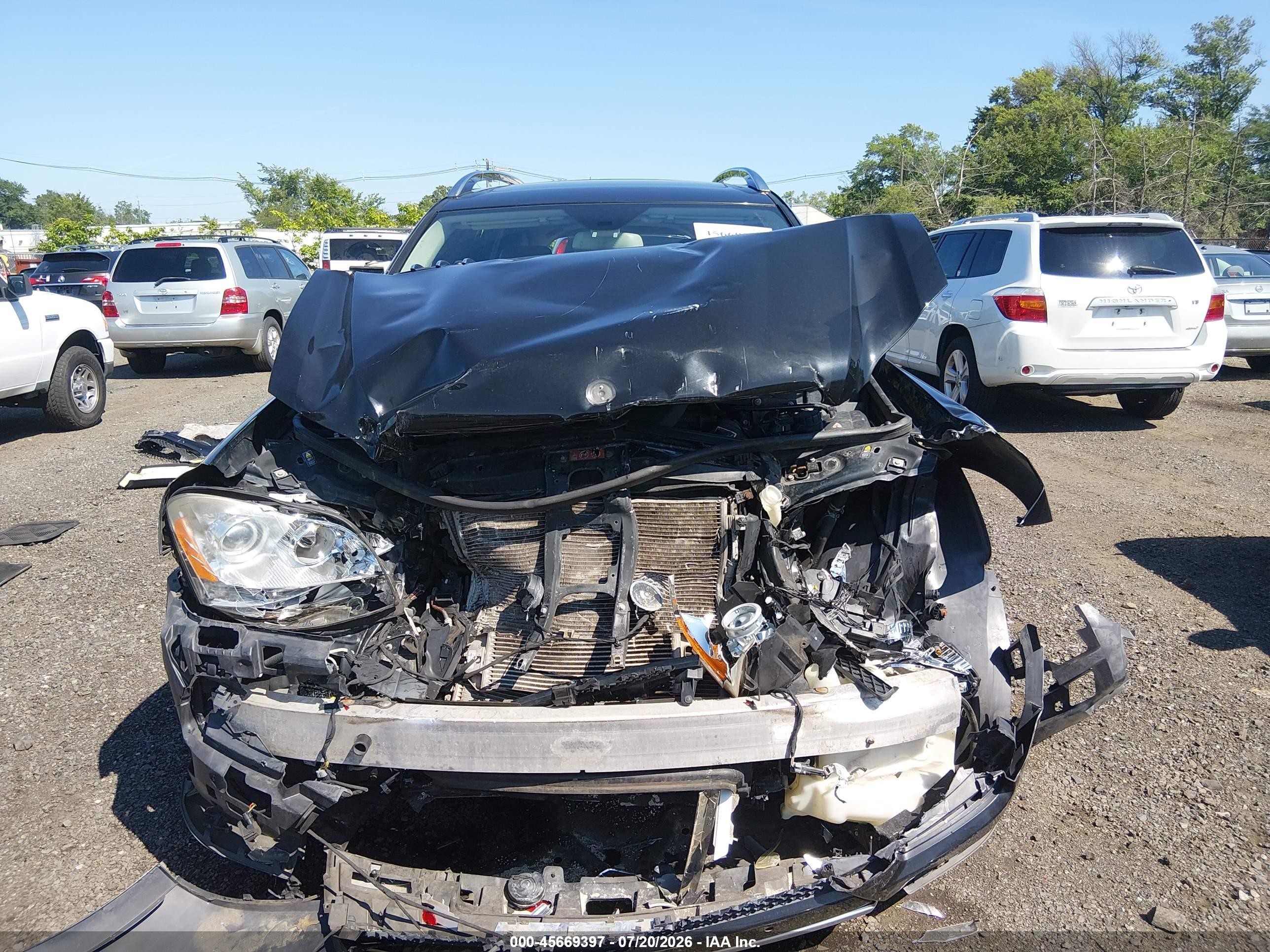2010 Mercedes-benz Gl 450 4matic Black vin: 4JGBF7BE4AA603596