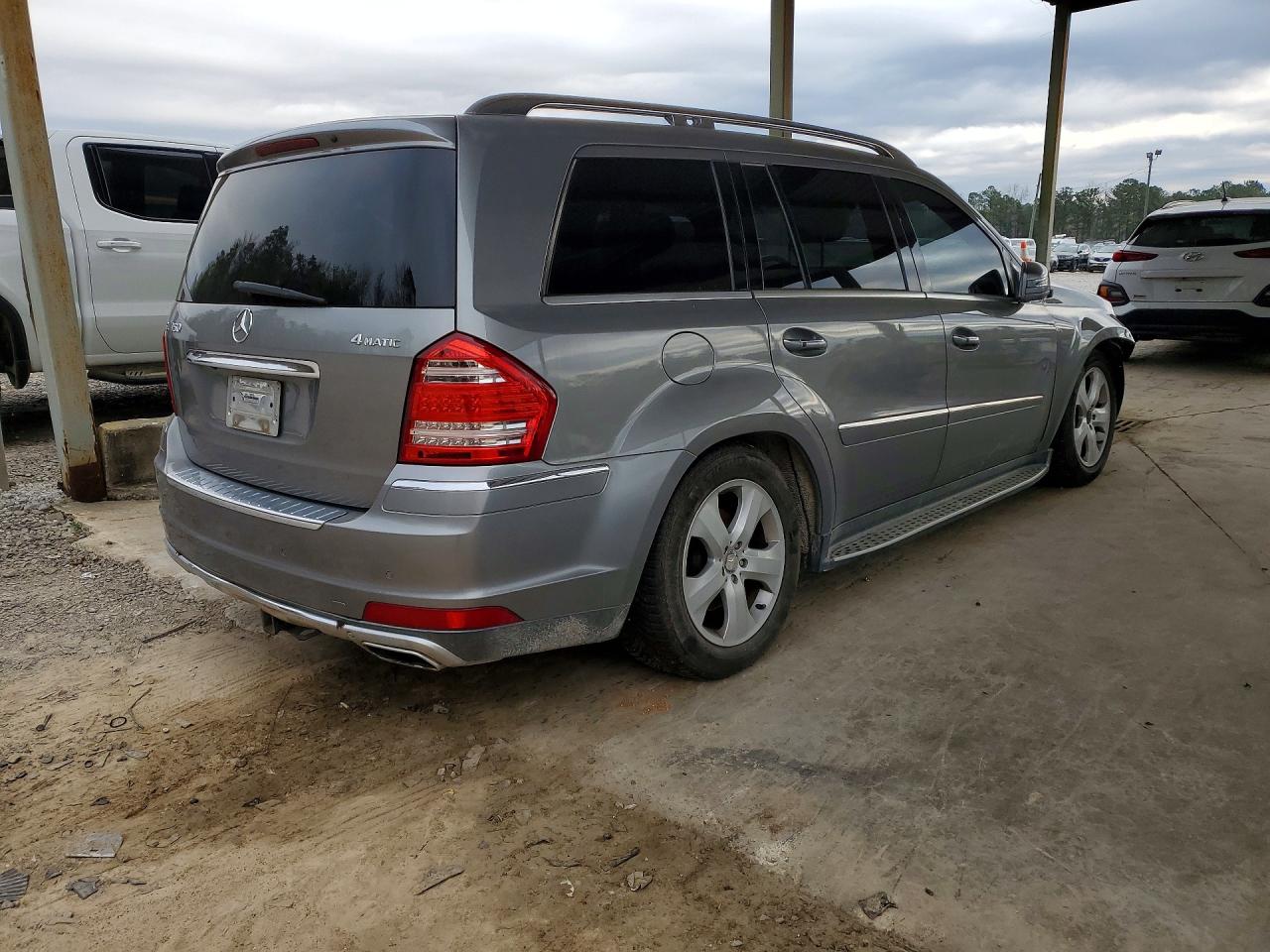 2011 Mercedes-benz Gl 450 4matic Silver vin: 4JGBF7BE4BA660091