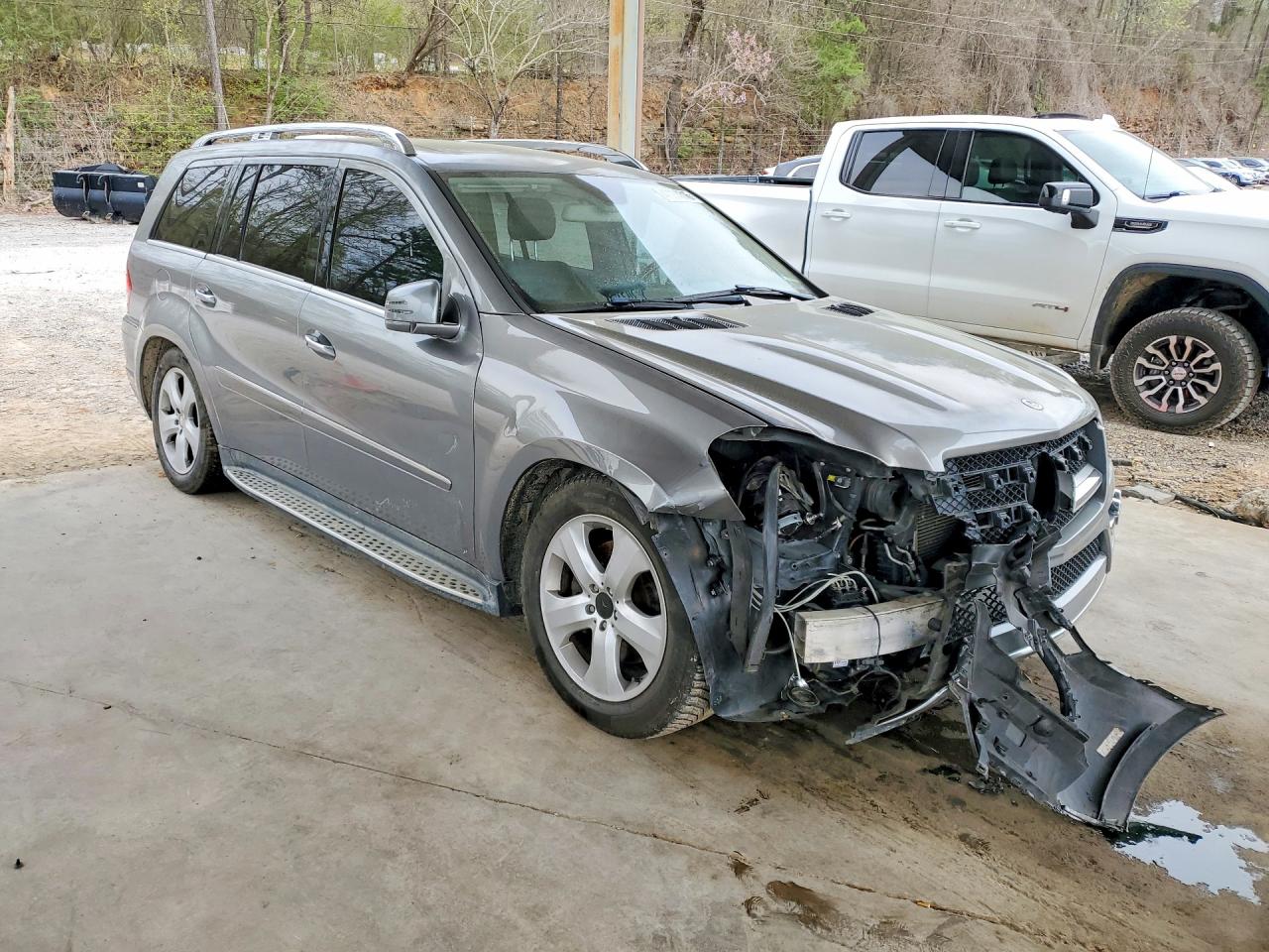 2011 Mercedes-benz Gl 450 4matic Silver vin: 4JGBF7BE4BA660091