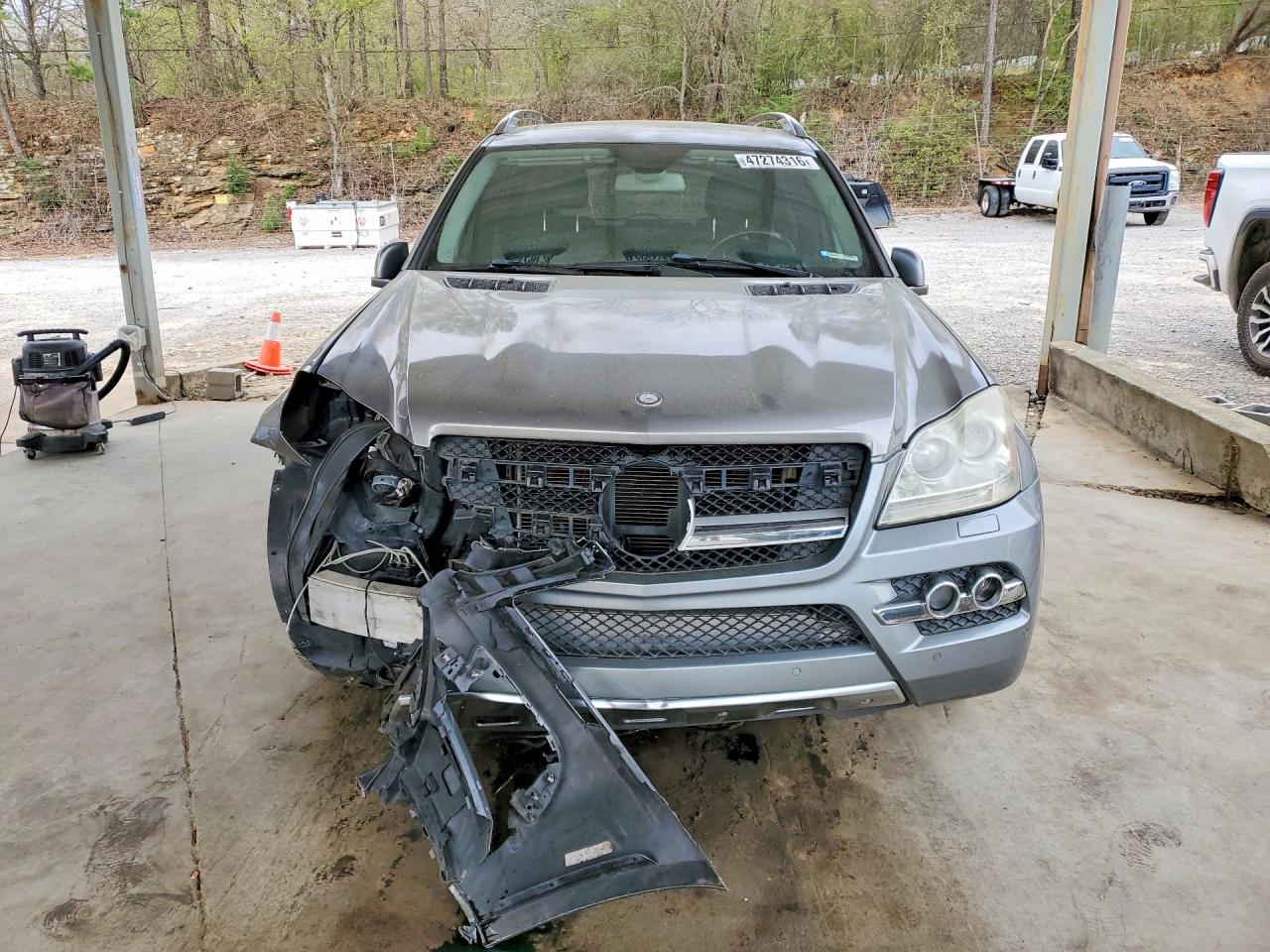 2011 Mercedes-benz Gl 450 4matic Silver vin: 4JGBF7BE4BA660091