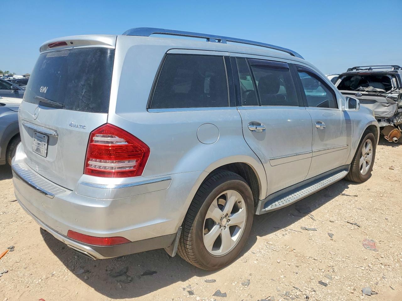 2011 Mercedes-benz Gl 450 4matic Silver vin: 4JGBF7BE4BA691129
