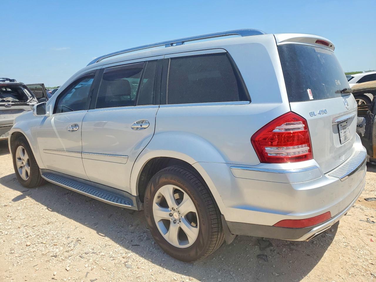 2011 Mercedes-benz Gl 450 4matic Silver vin: 4JGBF7BE4BA691129