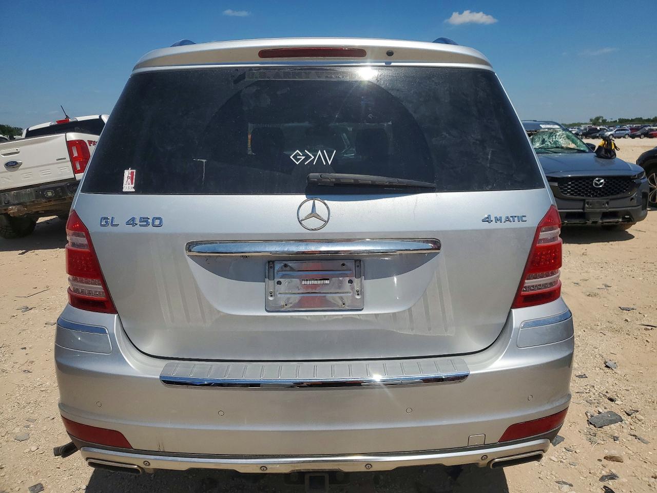 2011 Mercedes-benz Gl 450 4matic Silver vin: 4JGBF7BE4BA691129
