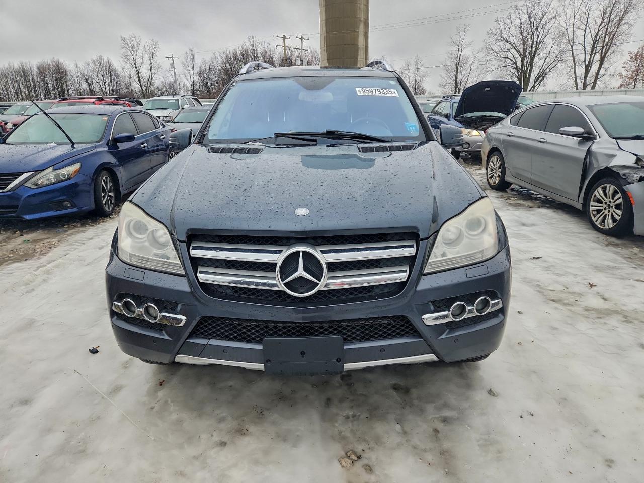 2011 Mercedes-benz Gl 450 4matic Blue vin: 4JGBF7BE4BA740362