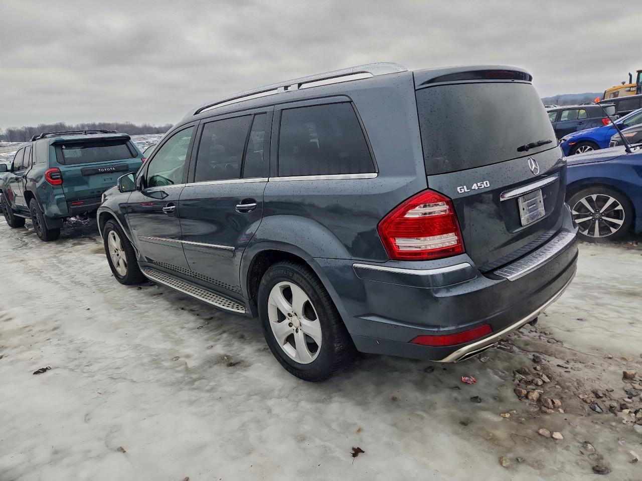 2011 Mercedes-benz Gl 450 4matic Blue vin: 4JGBF7BE4BA740362