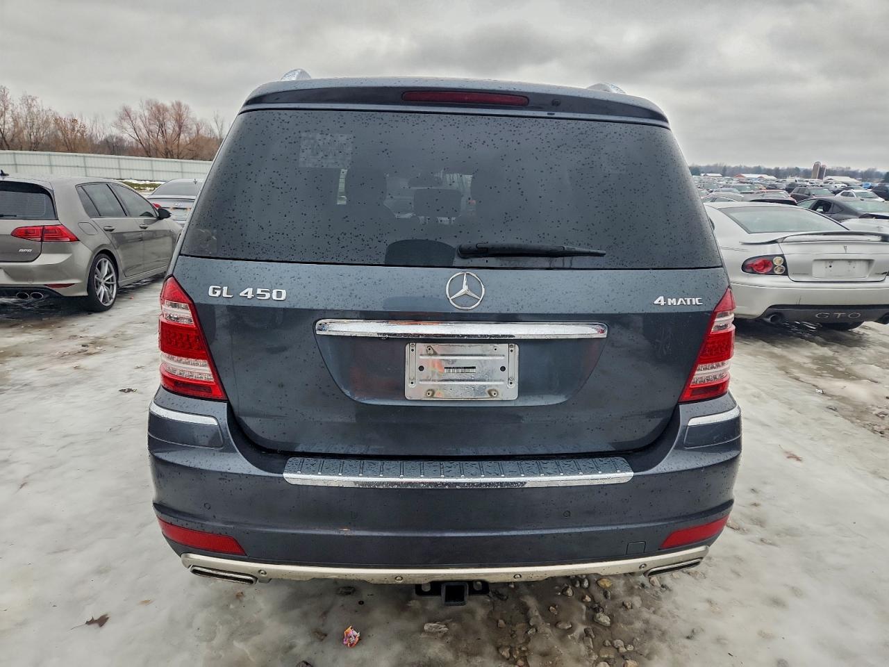 2011 Mercedes-benz Gl 450 4matic Blue vin: 4JGBF7BE4BA740362