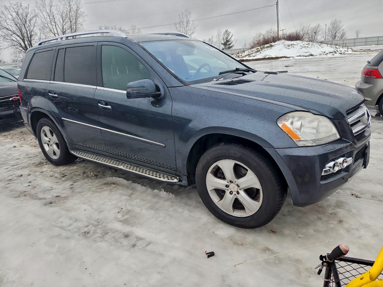 2011 Mercedes-benz Gl 450 4matic Blue vin: 4JGBF7BE4BA740362