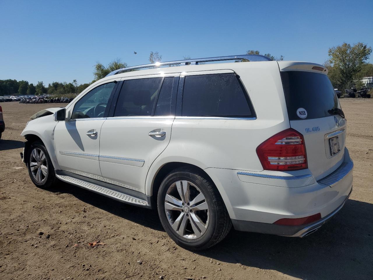 2012 Mercedes-benz Gl 450 4matic Белый vin: 4JGBF7BE4CA770379