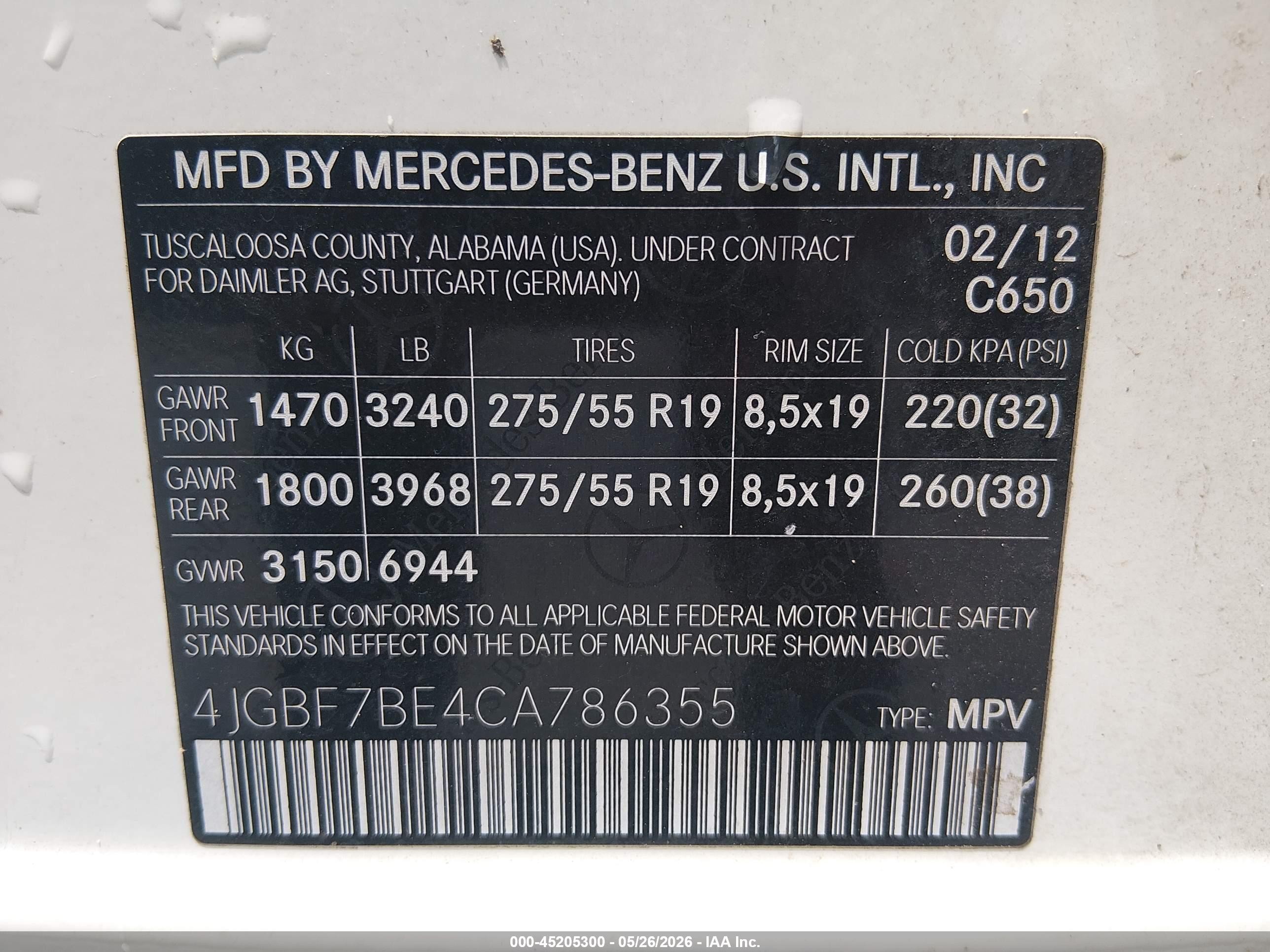 2012 Mercedes-benz Gl 450 4matic White vin: 4JGBF7BE4CA786355