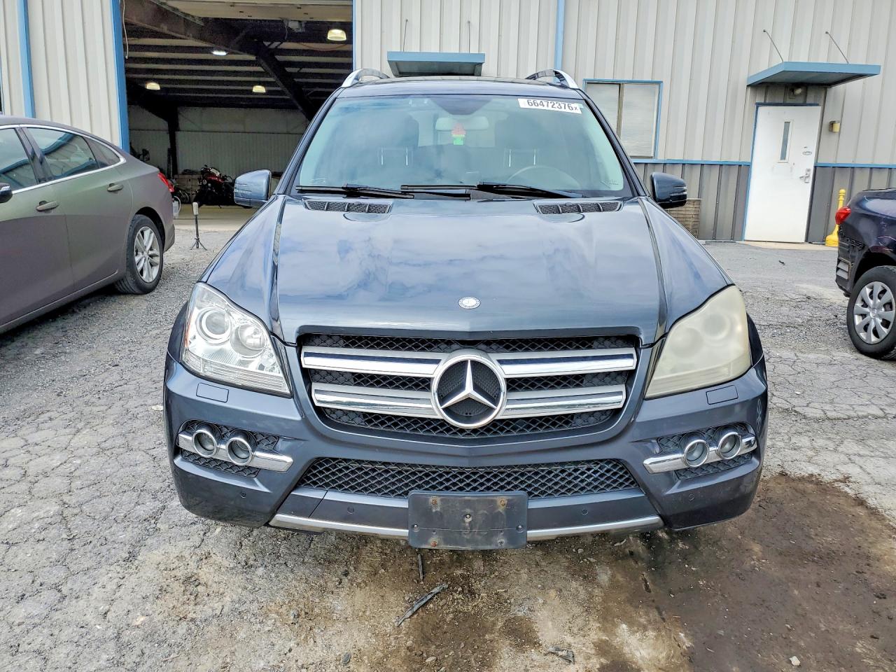 2011 Mercedes-benz Gl 450 4matic Gray vin: 4JGBF7BE5BA636818