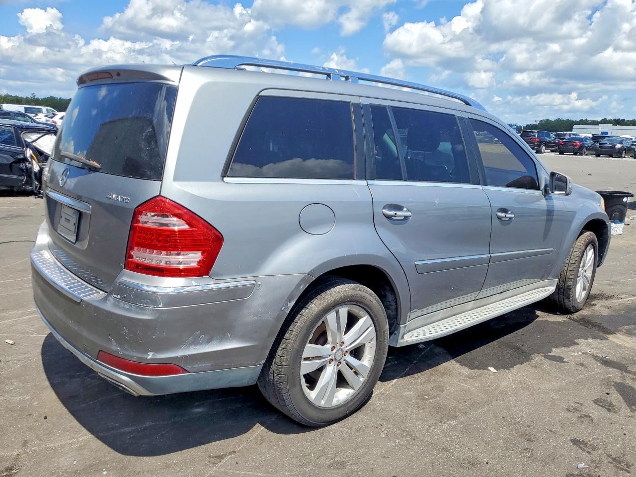 2011 Mercedes-benz Gl 450 4matic Gray vin: 4JGBF7BE5BA637550