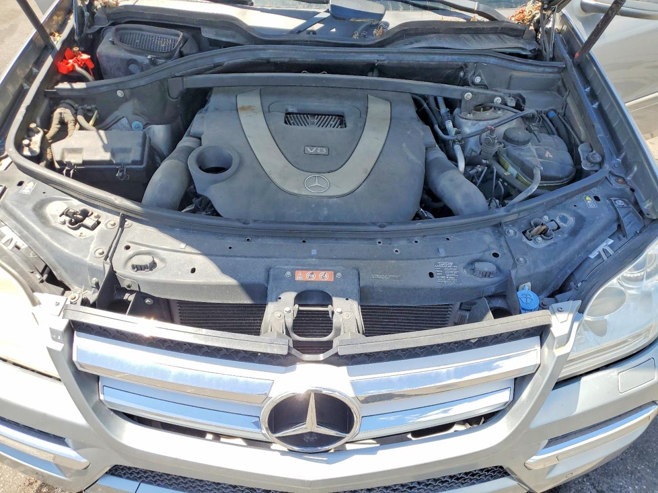 2011 Mercedes-benz Gl 450 4matic Gray vin: 4JGBF7BE5BA637550