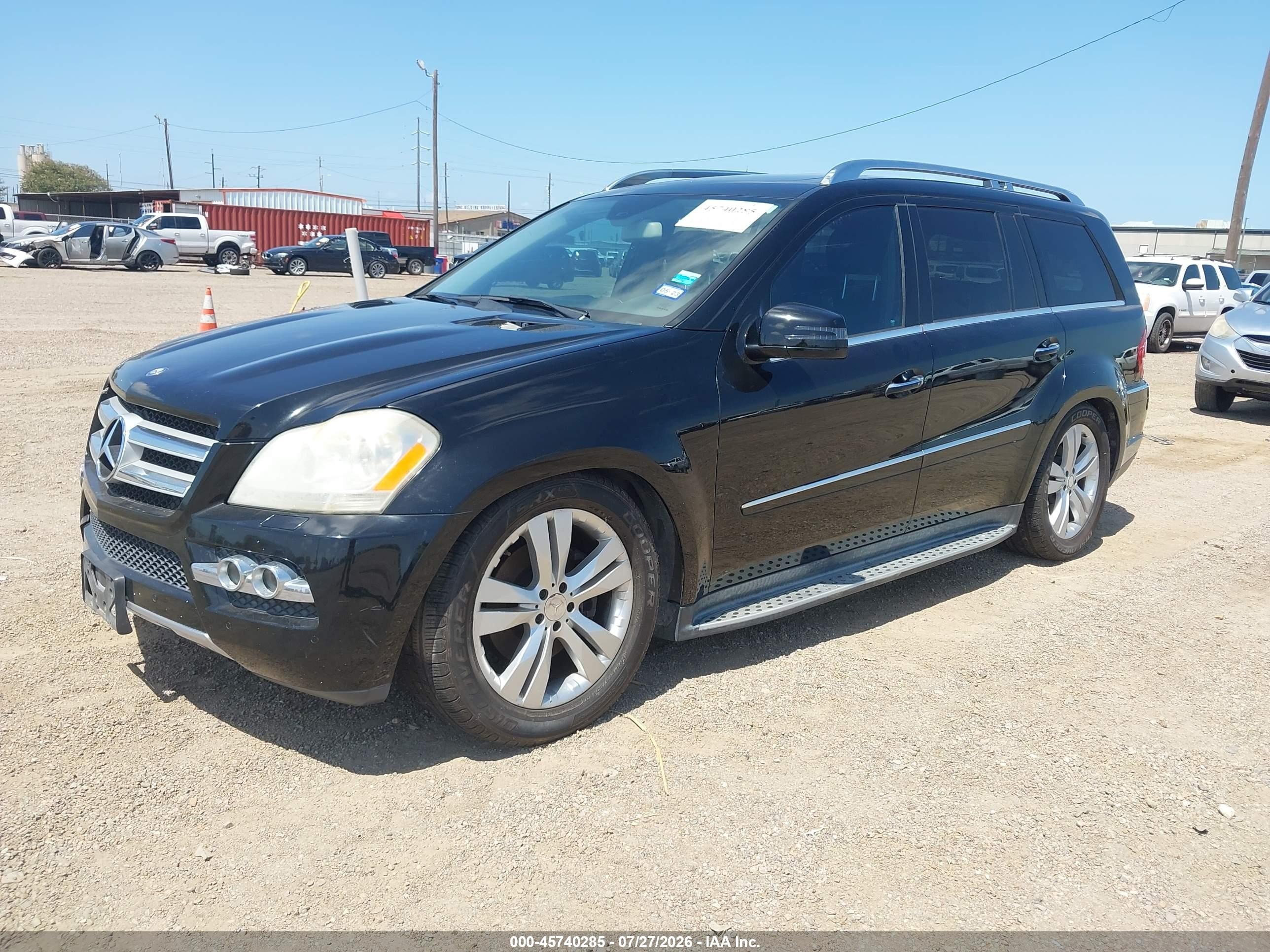 2011 Mercedes-benz Gl 450 4matic Black vin: 4JGBF7BE5BA659841