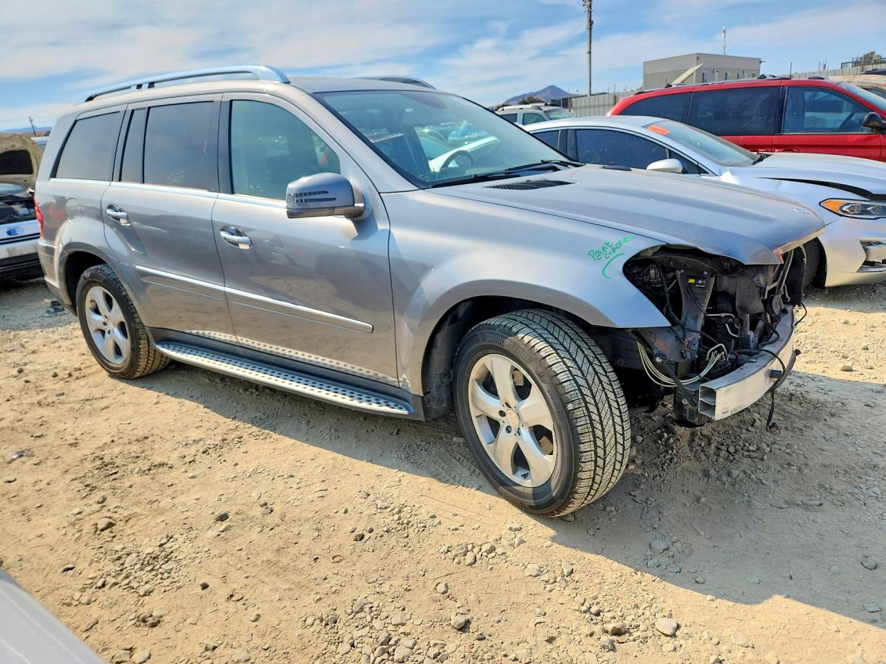 2012 Mercedes-benz Gl 450 4matic Silver vin: 4JGBF7BE5CA776479