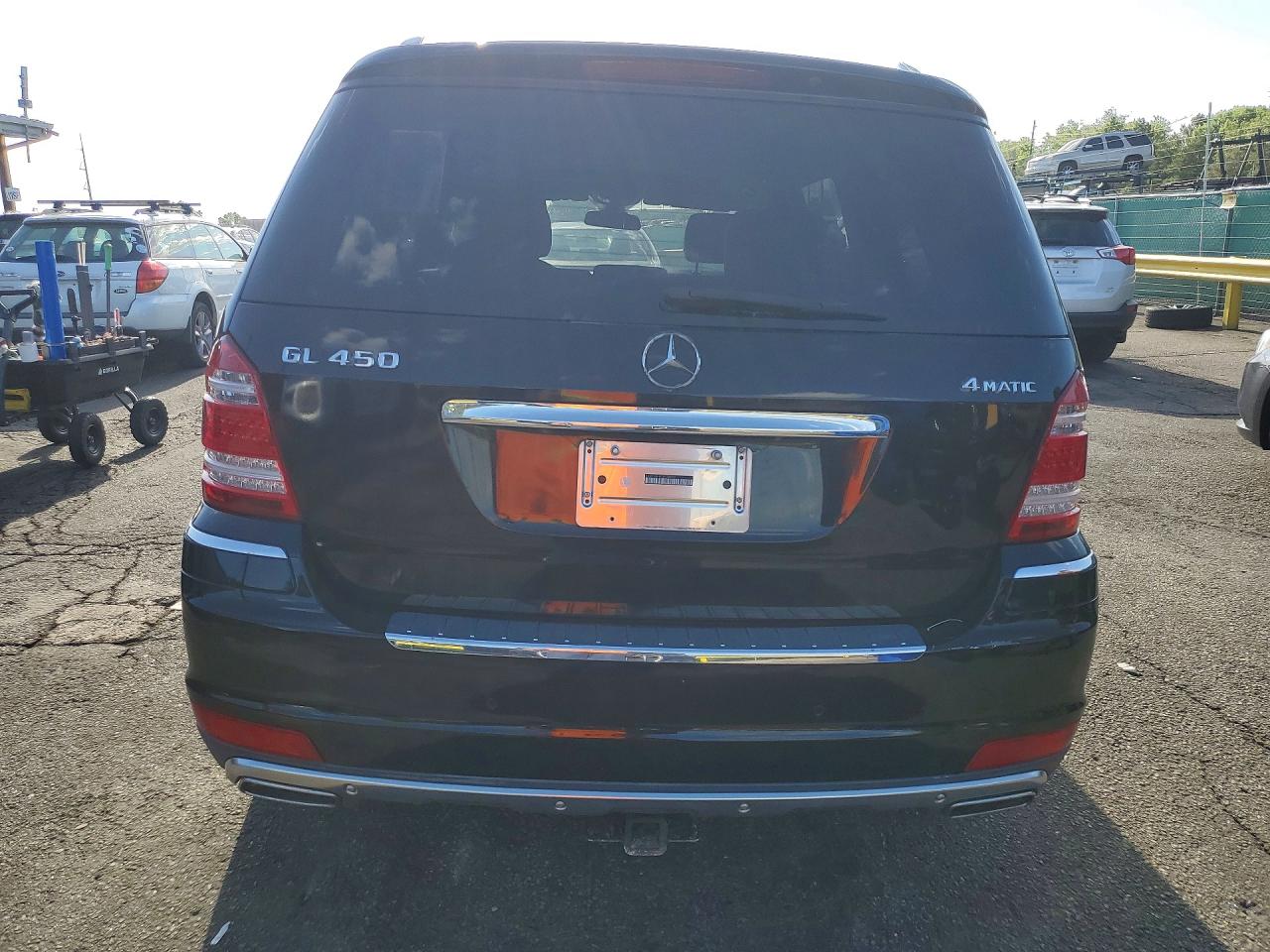 2012 Mercedes-benz Gl 450 4matic Черный vin: 4JGBF7BE5CA778622