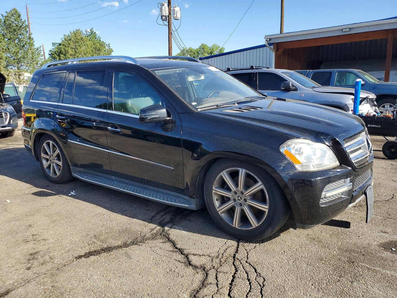 2012 Mercedes-benz Gl 450 4matic Черный vin: 4JGBF7BE5CA778622