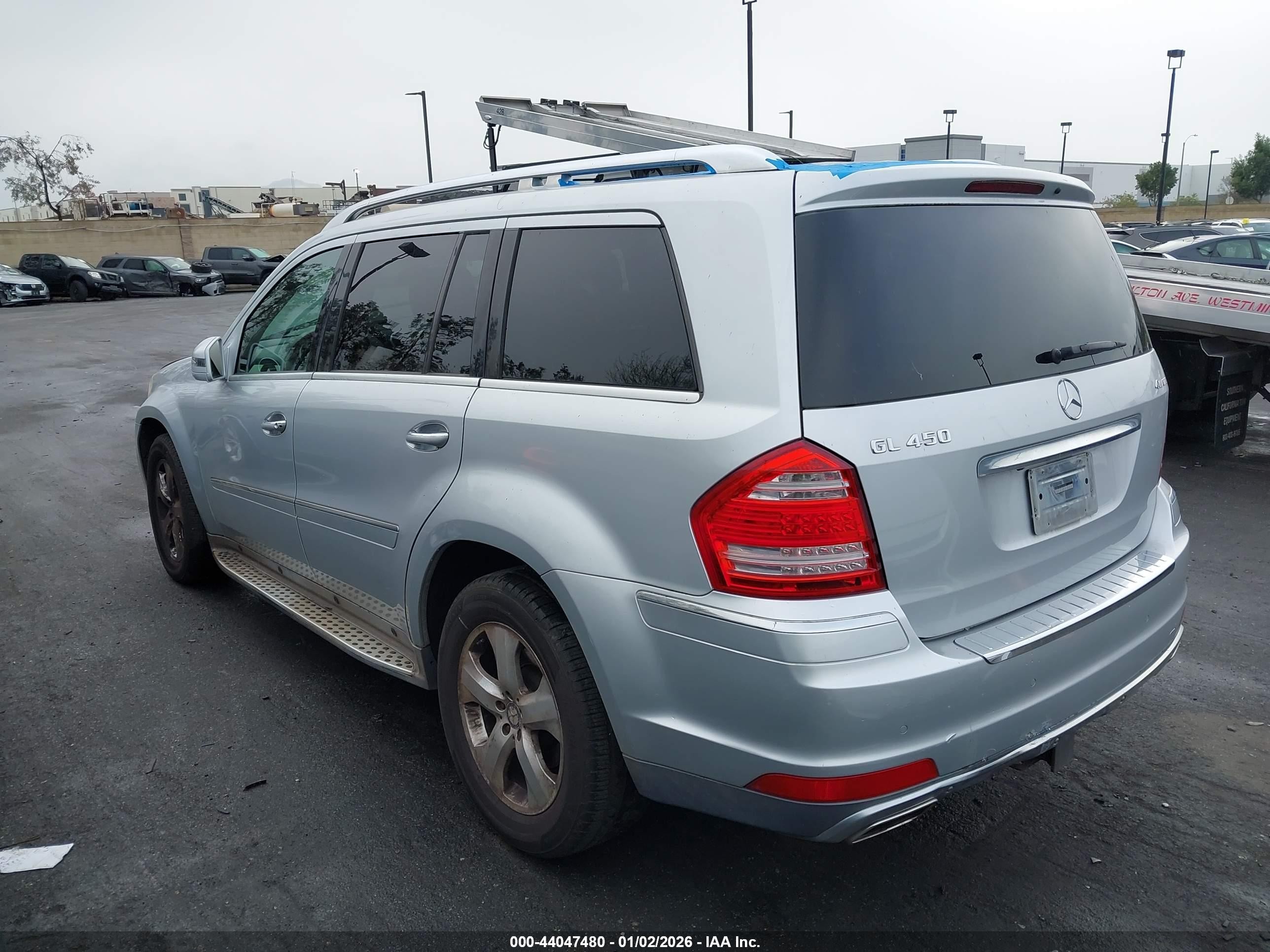 2012 Mercedes-benz Gl 450 4matic Silver vin: 4JGBF7BE5CA784159