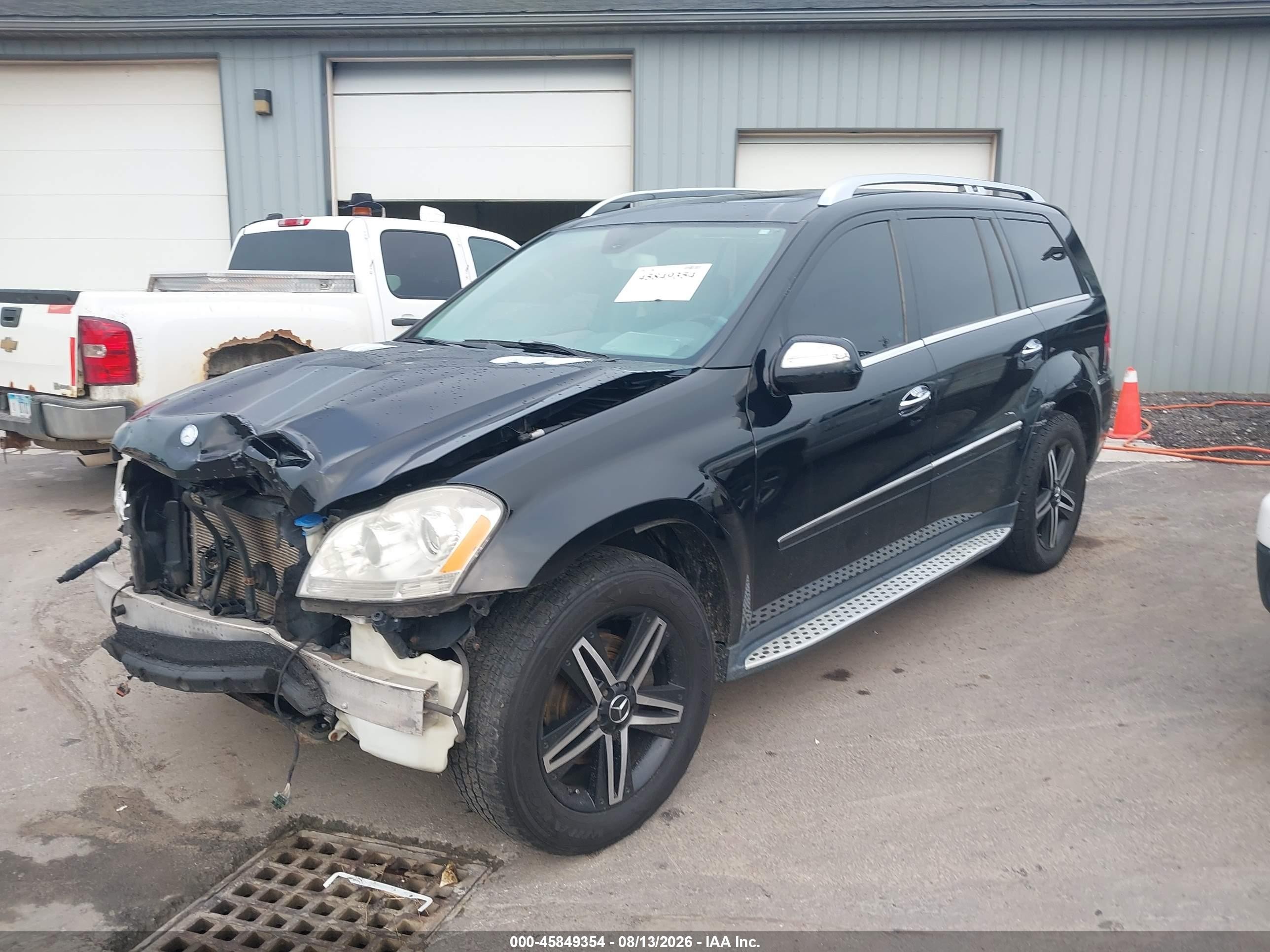 2010 Mercedes-benz Gl 450 4matic Black vin: 4JGBF7BE6AA535673