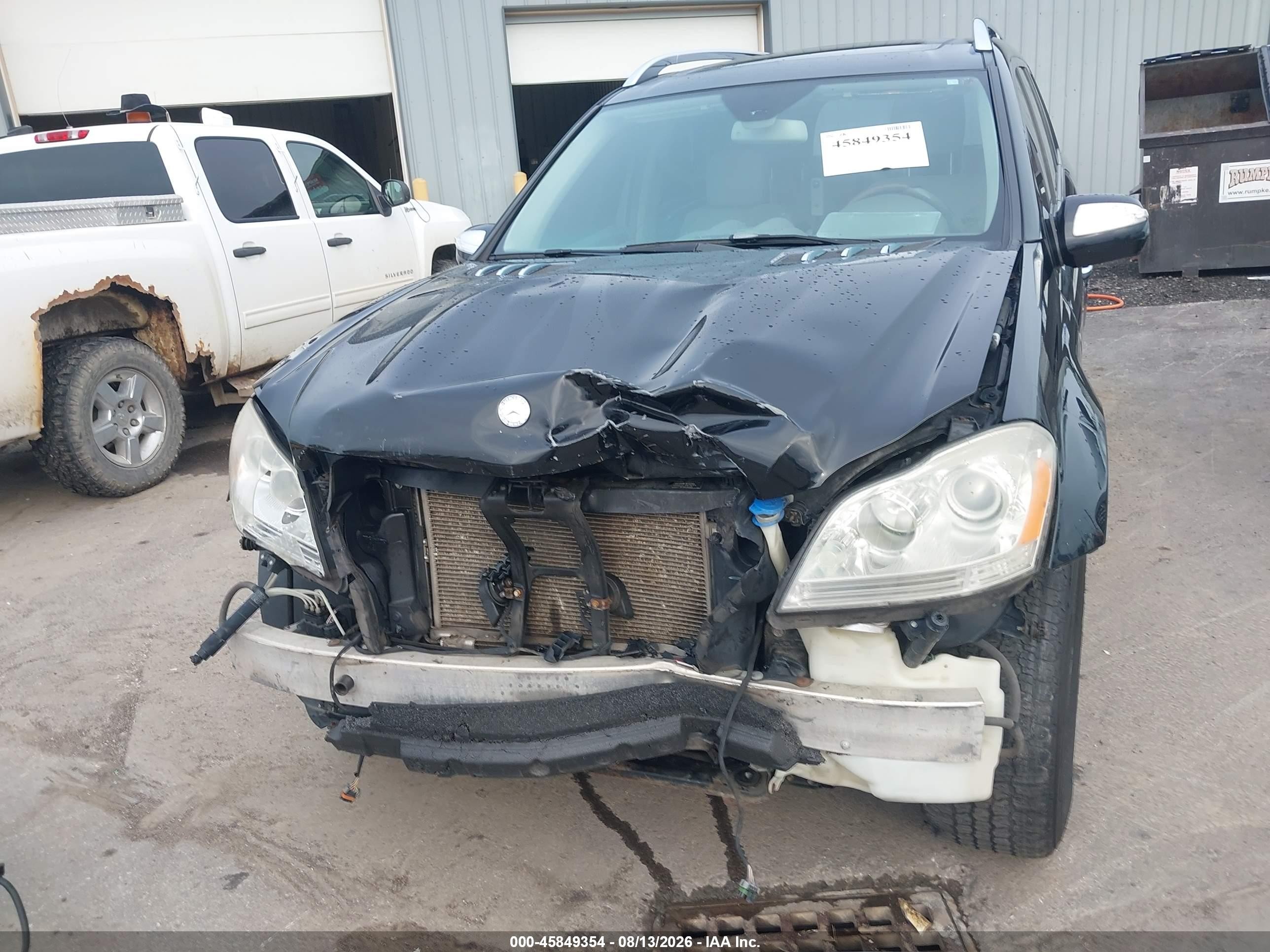 2010 Mercedes-benz Gl 450 4matic Black vin: 4JGBF7BE6AA535673