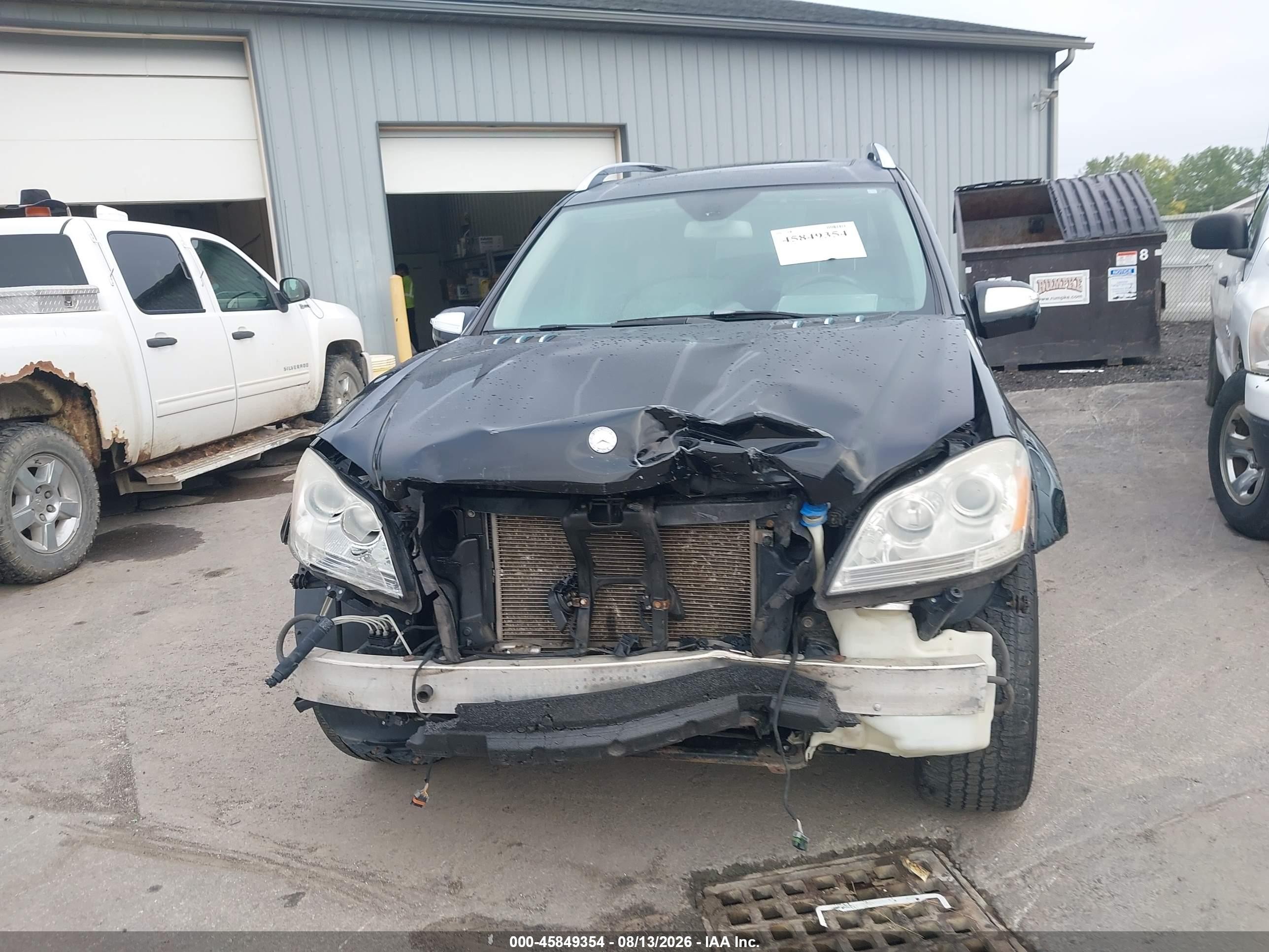2010 Mercedes-benz Gl 450 4matic Black vin: 4JGBF7BE6AA535673