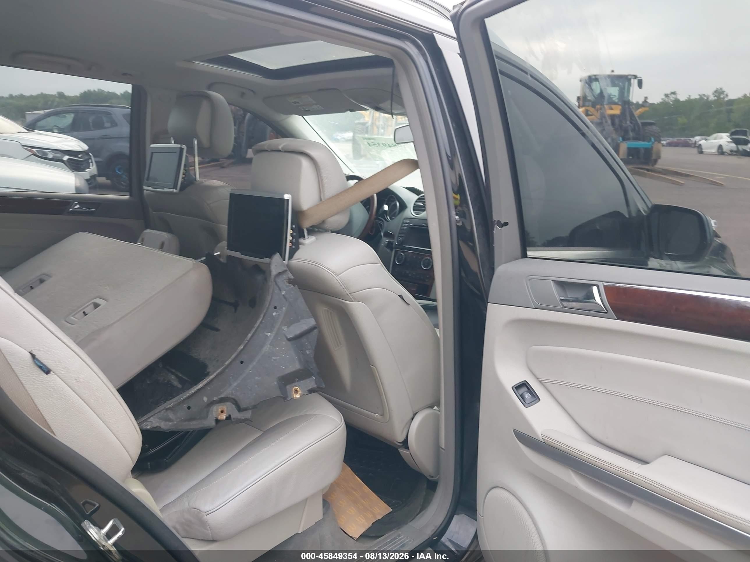 2010 Mercedes-benz Gl 450 4matic Black vin: 4JGBF7BE6AA535673