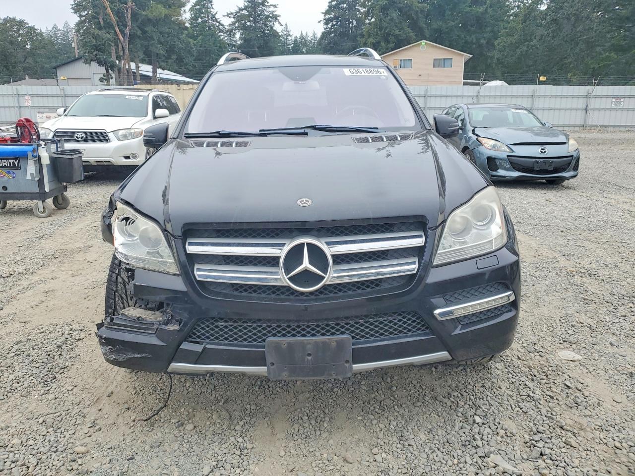 2011 Mercedes-benz Gl 450 4matic Black vin: 4JGBF7BE6BA629232
