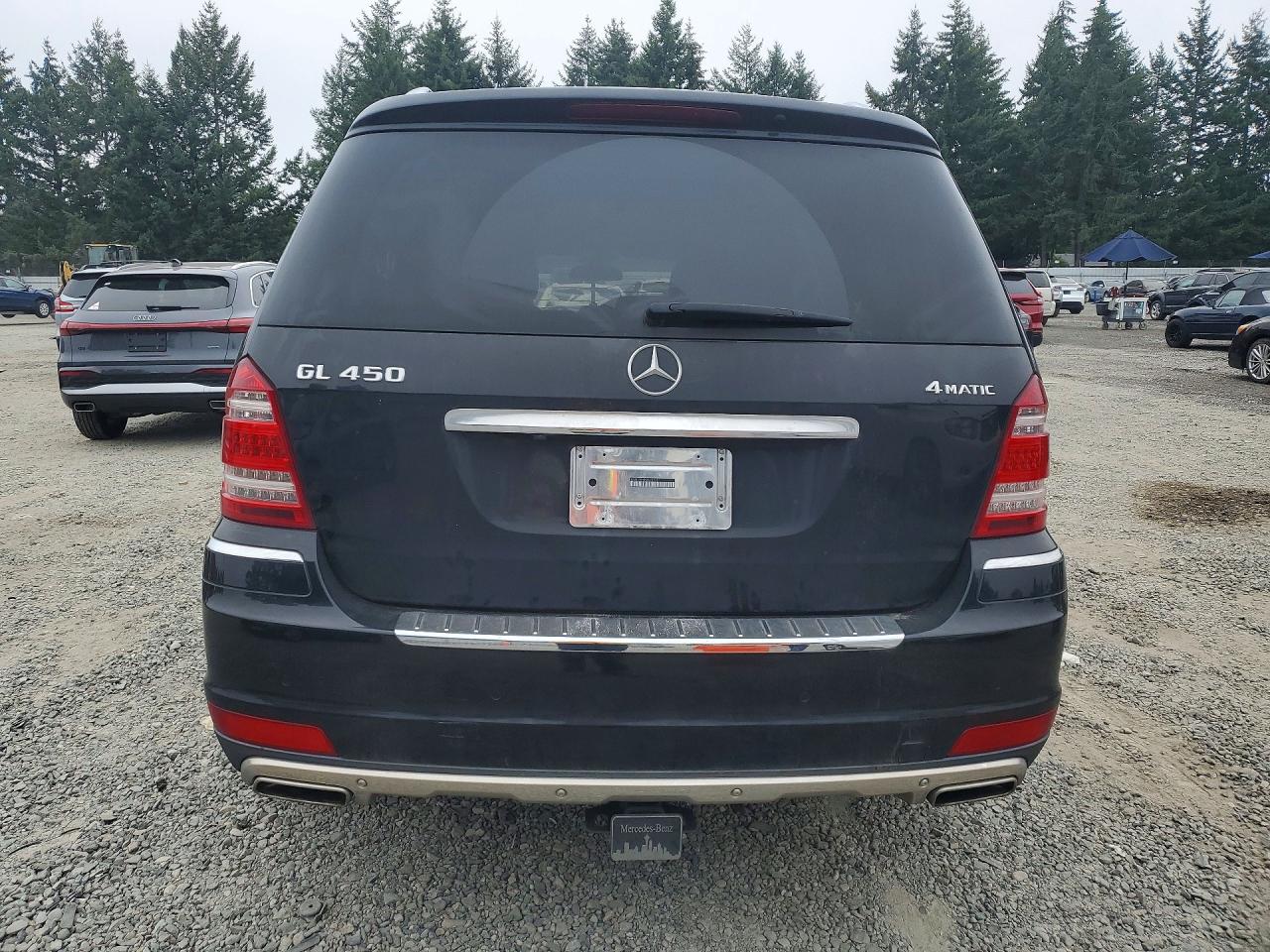 2011 Mercedes-benz Gl 450 4matic Black vin: 4JGBF7BE6BA629232