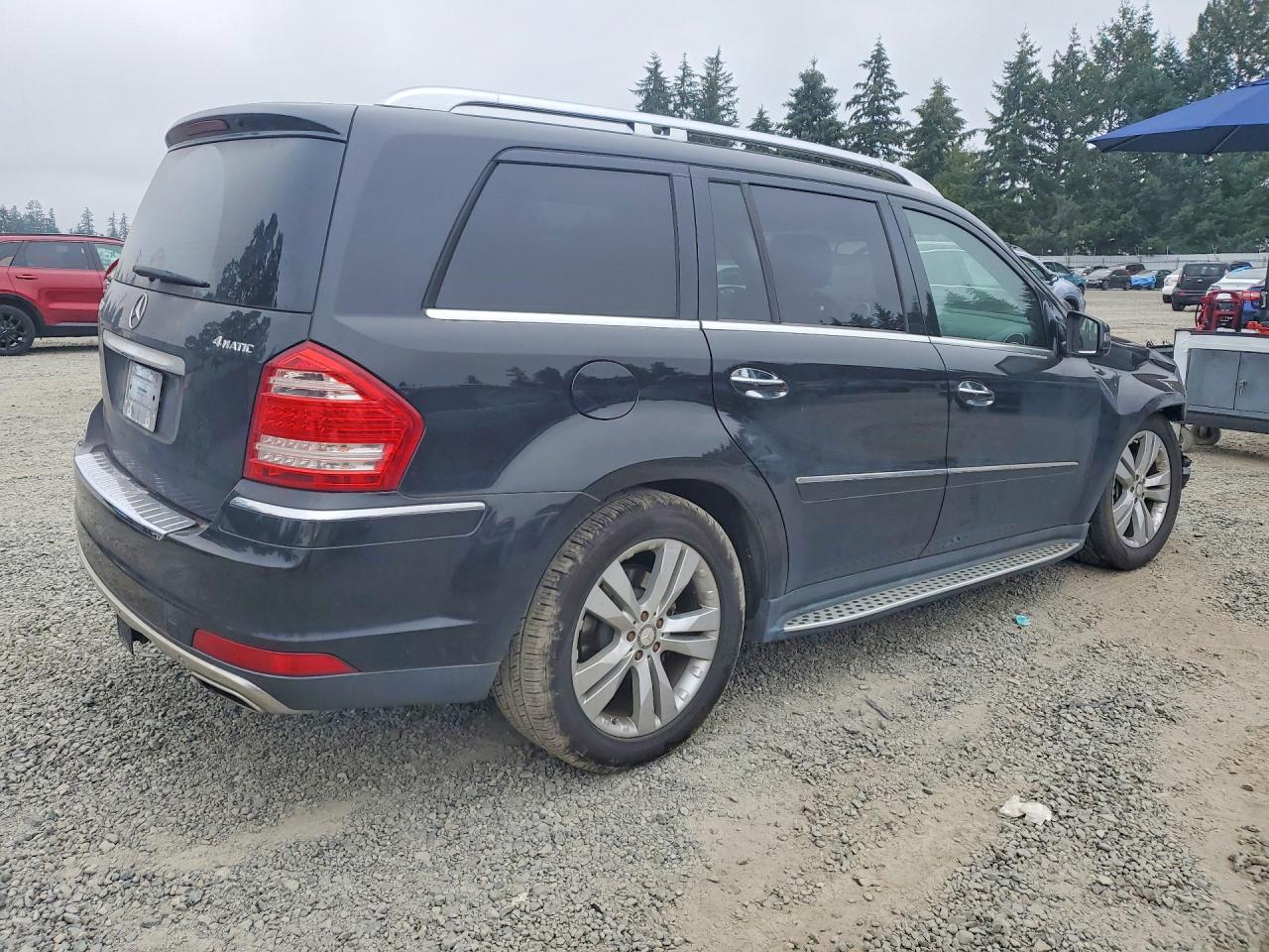 2011 Mercedes-benz Gl 450 4matic Black vin: 4JGBF7BE6BA629232