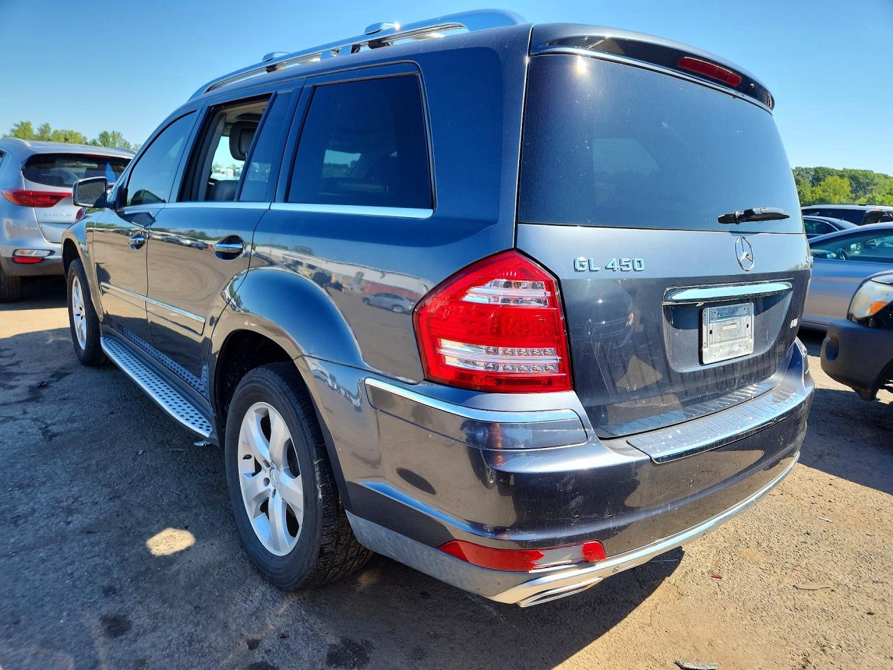 2011 Mercedes-benz Gl 450 4matic Серый vin: 4JGBF7BE6BA644779