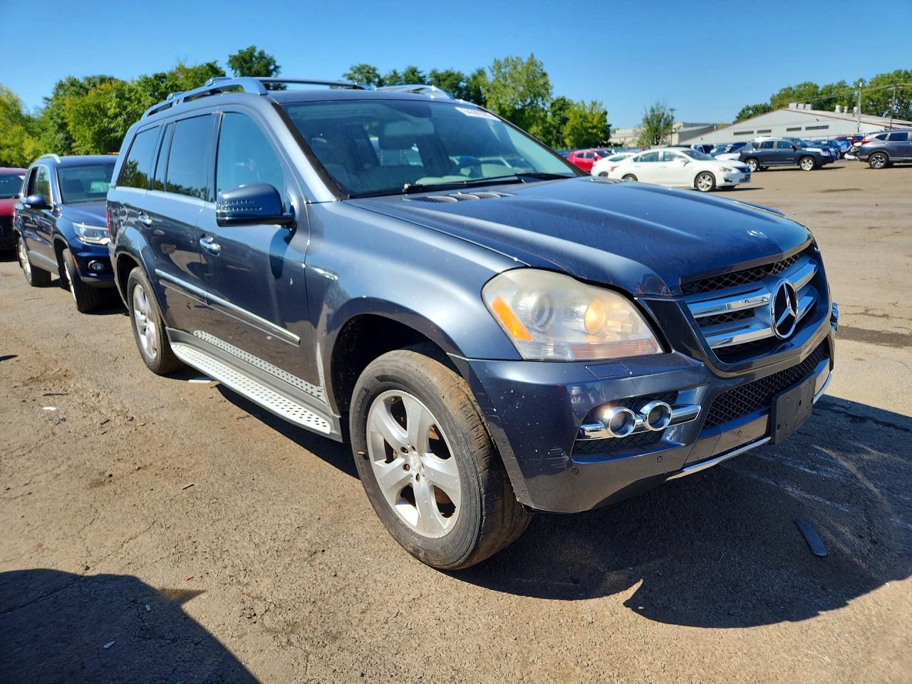2011 Mercedes-benz Gl 450 4matic Серый vin: 4JGBF7BE6BA644779
