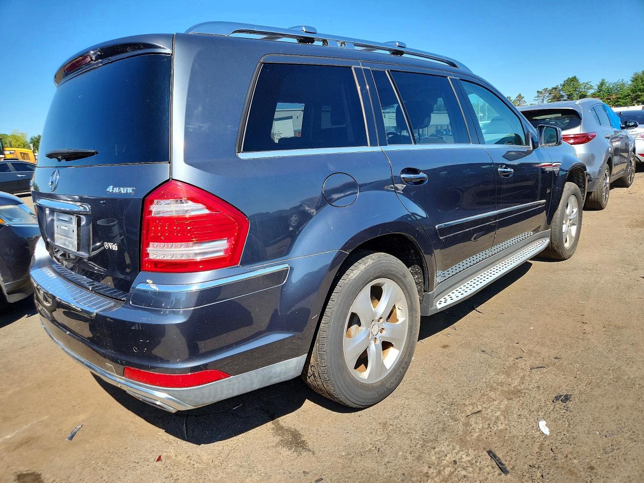 2011 Mercedes-benz Gl 450 4matic Серый vin: 4JGBF7BE6BA644779
