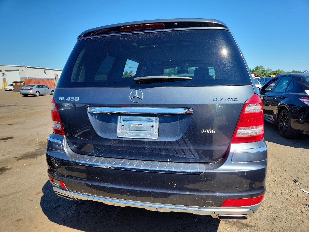 2011 Mercedes-benz Gl 450 4matic Серый vin: 4JGBF7BE6BA644779
