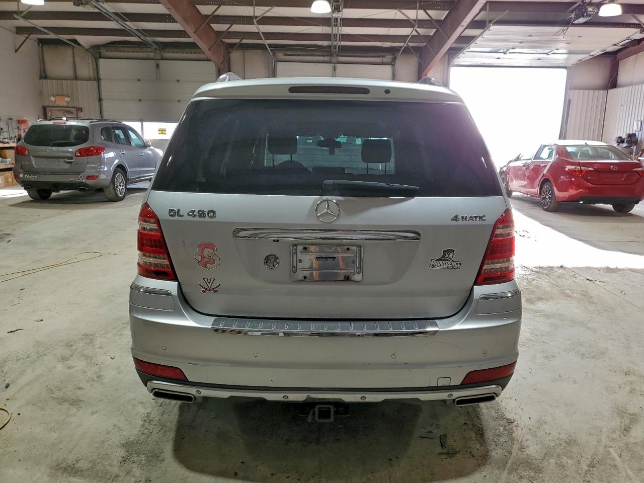 2011 Mercedes-benz Gl 450 4matic Gray vin: 4JGBF7BE6BA646273