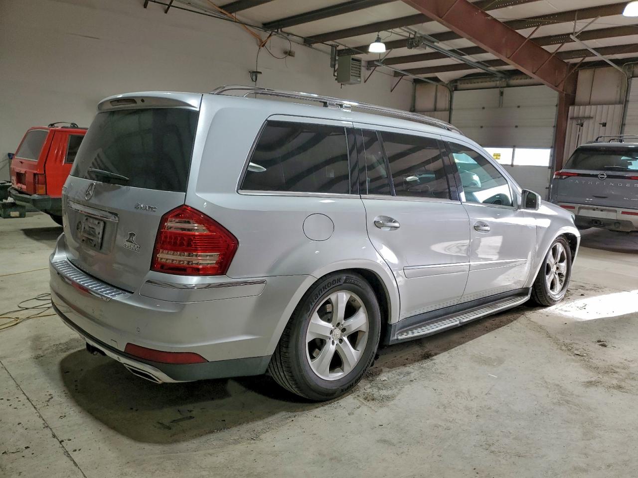 2011 Mercedes-benz Gl 450 4matic Gray vin: 4JGBF7BE6BA646273