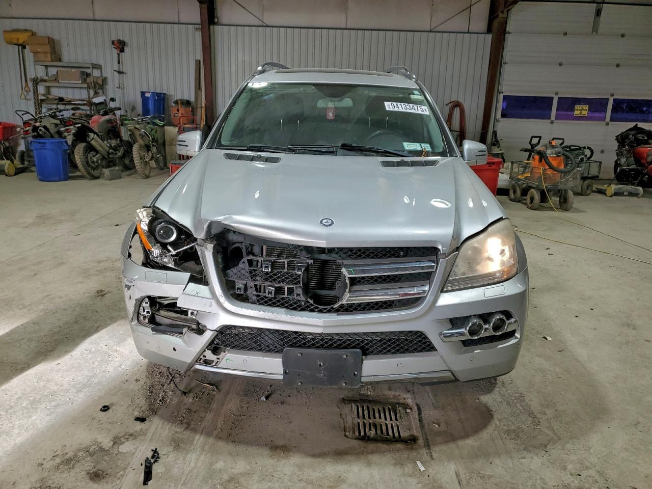 2011 Mercedes-benz Gl 450 4matic Gray vin: 4JGBF7BE6BA646273