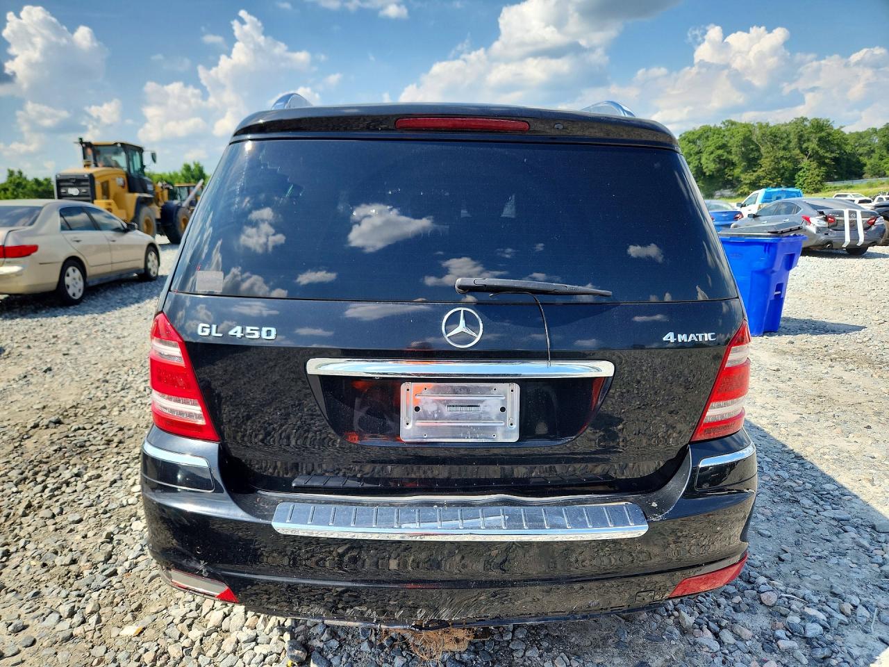 2011 Mercedes-benz Gl 450 4matic Black vin: 4JGBF7BE6BA723997