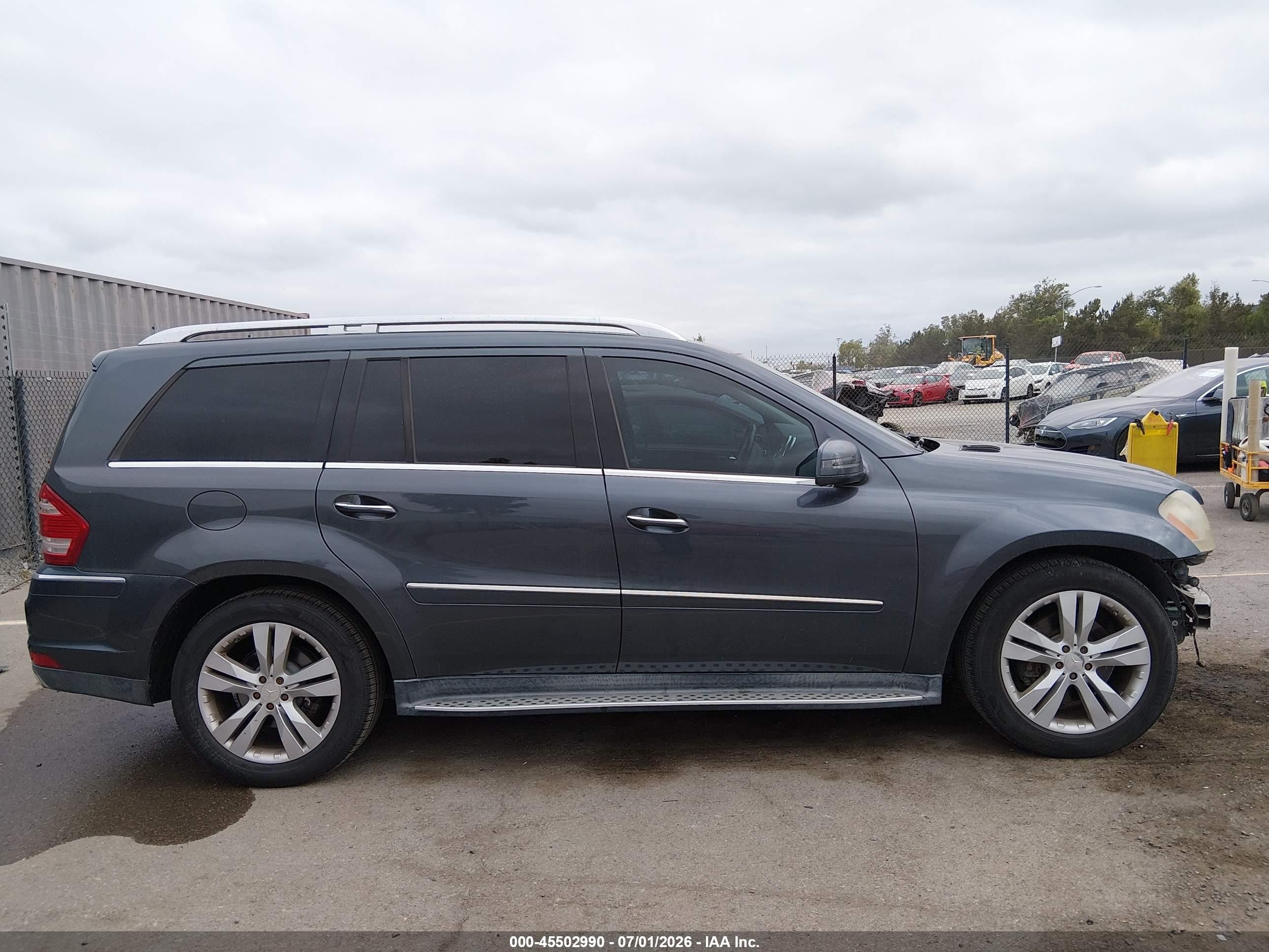 2011 Mercedes-benz Gl 450 4matic Gray vin: 4JGBF7BE6BA734322