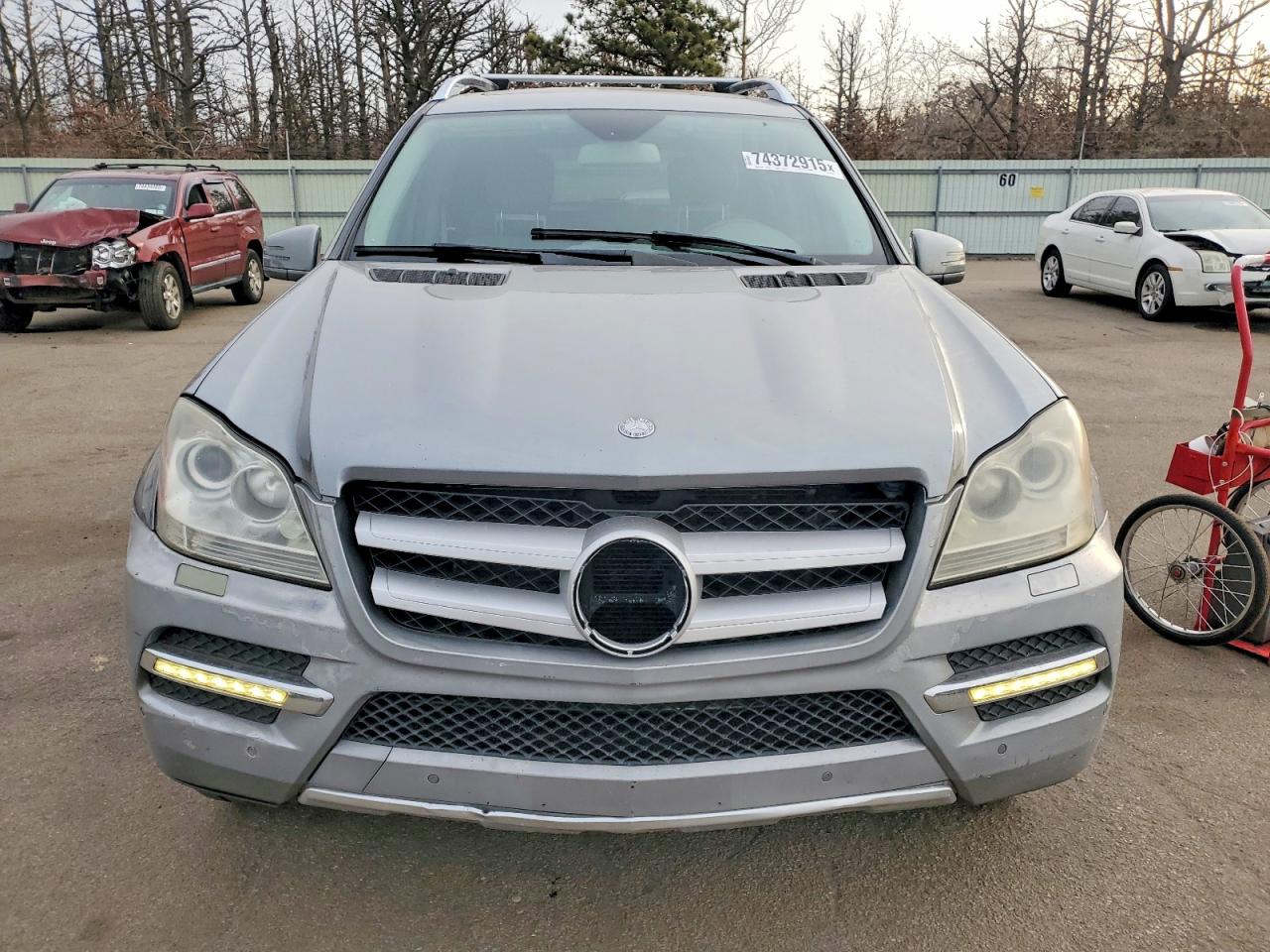 2012 Mercedes-benz Gl 450 4matic Gray vin: 4JGBF7BE6CA786776