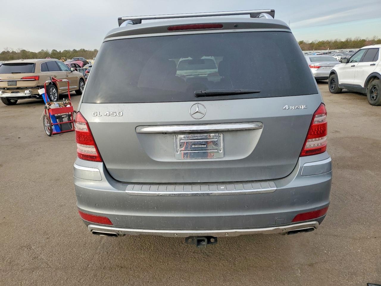 2012 Mercedes-benz Gl 450 4matic Gray vin: 4JGBF7BE6CA786776