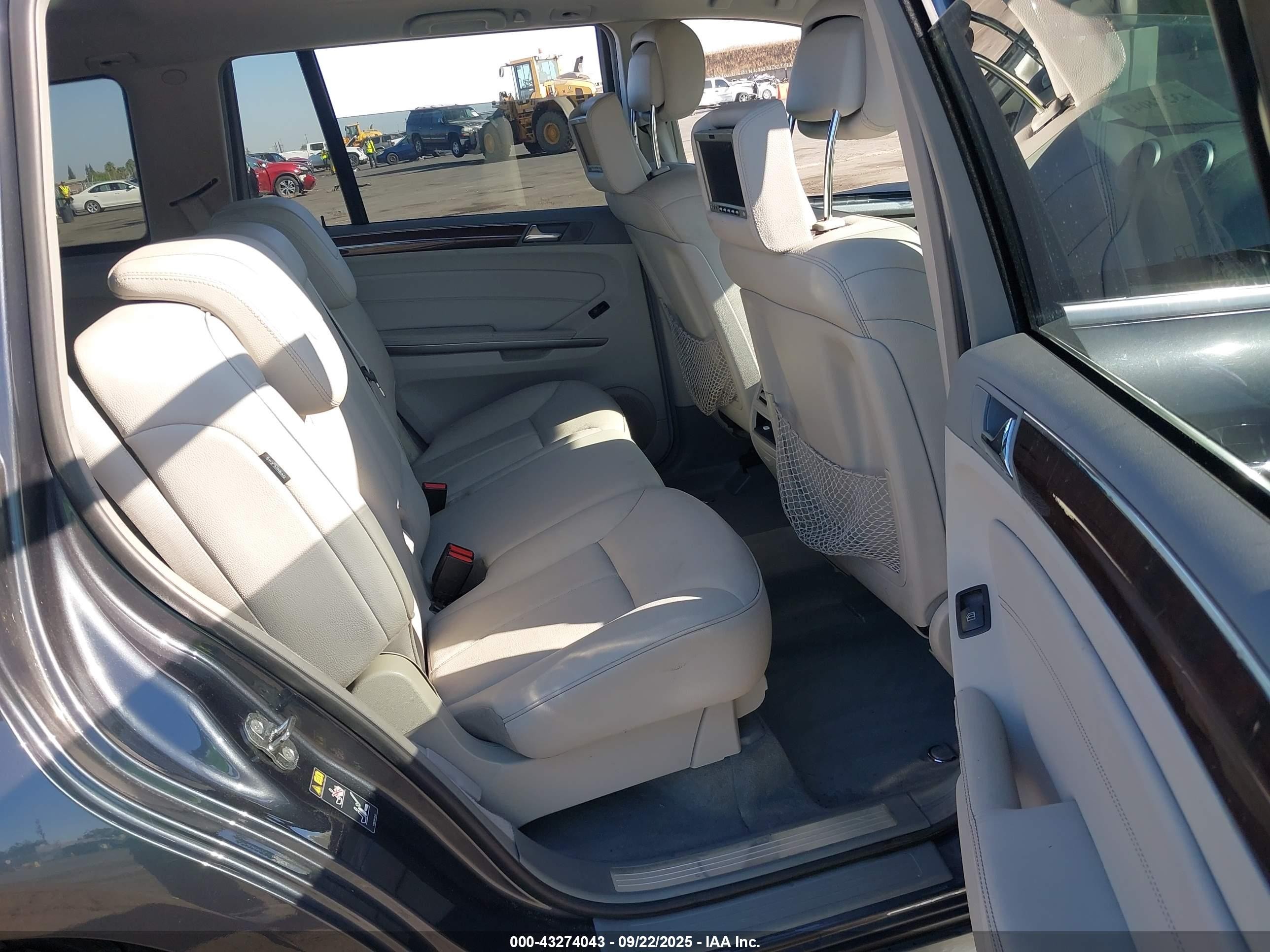2012 Mercedes-benz Gl 450 4matic Серый vin: 4JGBF7BE6CA797356