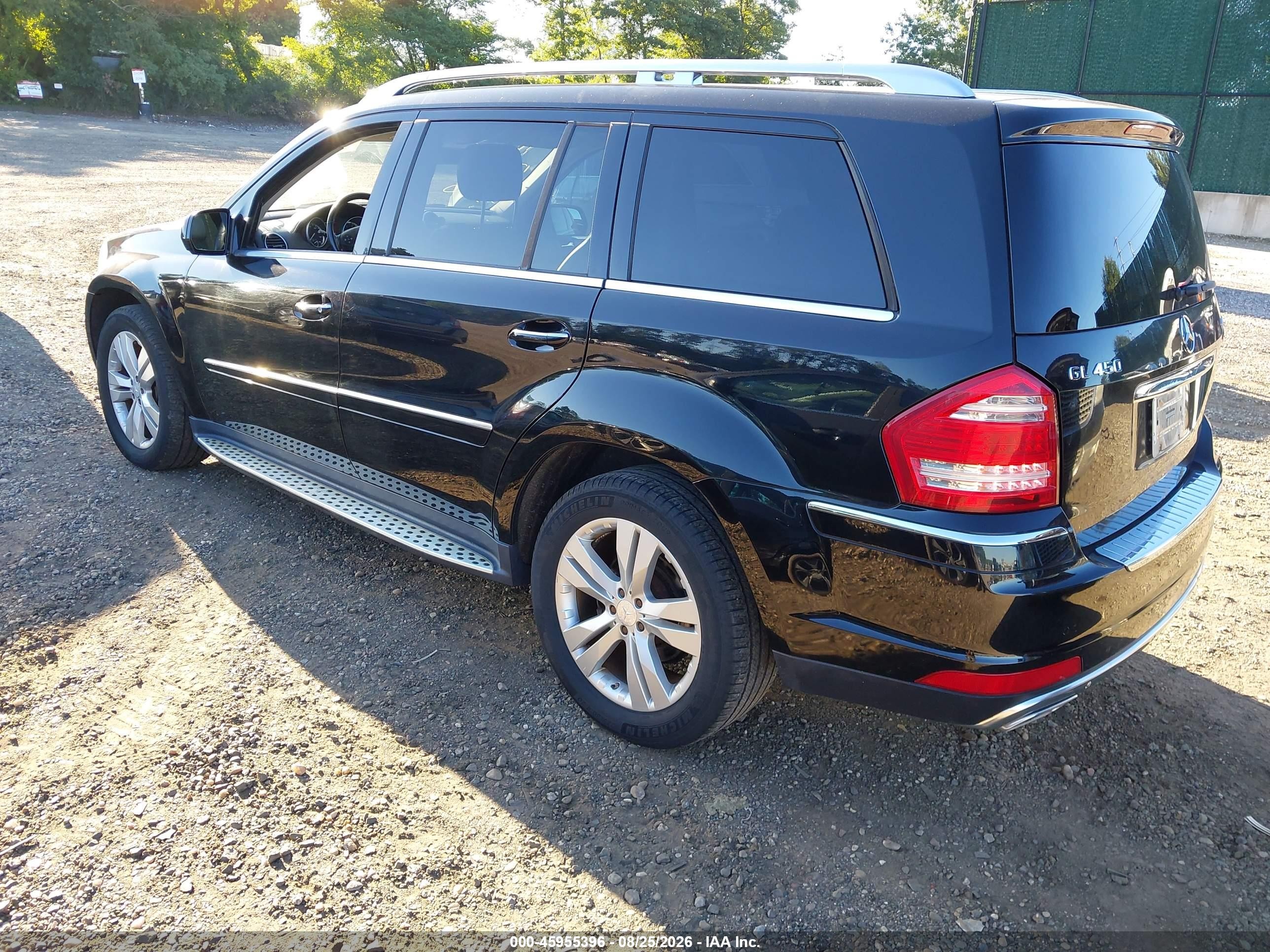 2010 Mercedes-benz Gl 450 4matic Black vin: 4JGBF7BE7AA557584