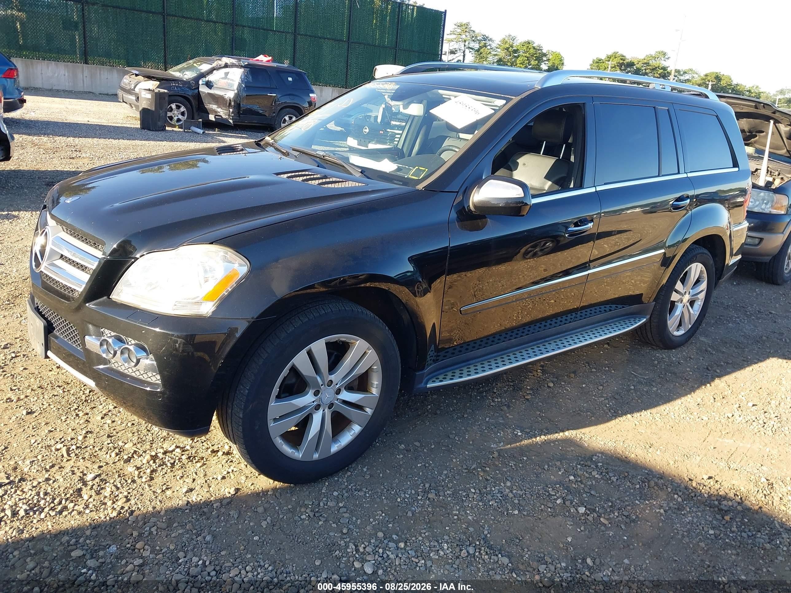 2010 Mercedes-benz Gl 450 4matic Black vin: 4JGBF7BE7AA557584