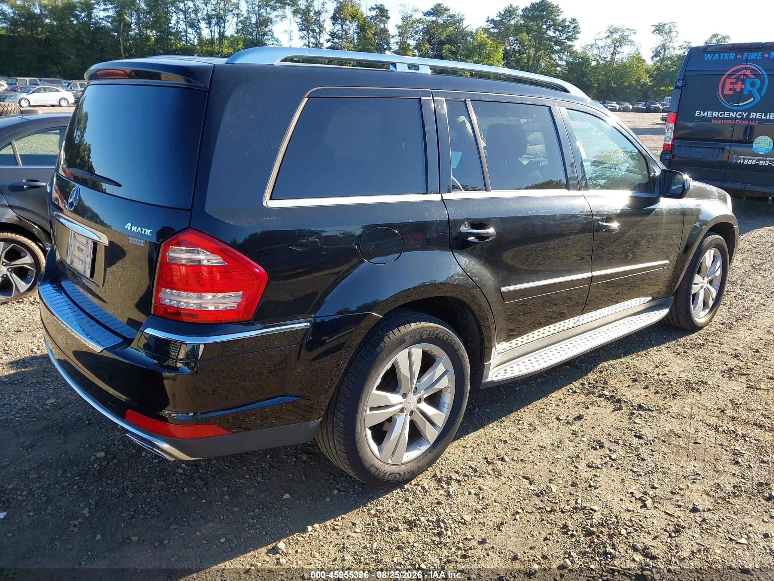 2010 Mercedes-benz Gl 450 4matic Black vin: 4JGBF7BE7AA557584