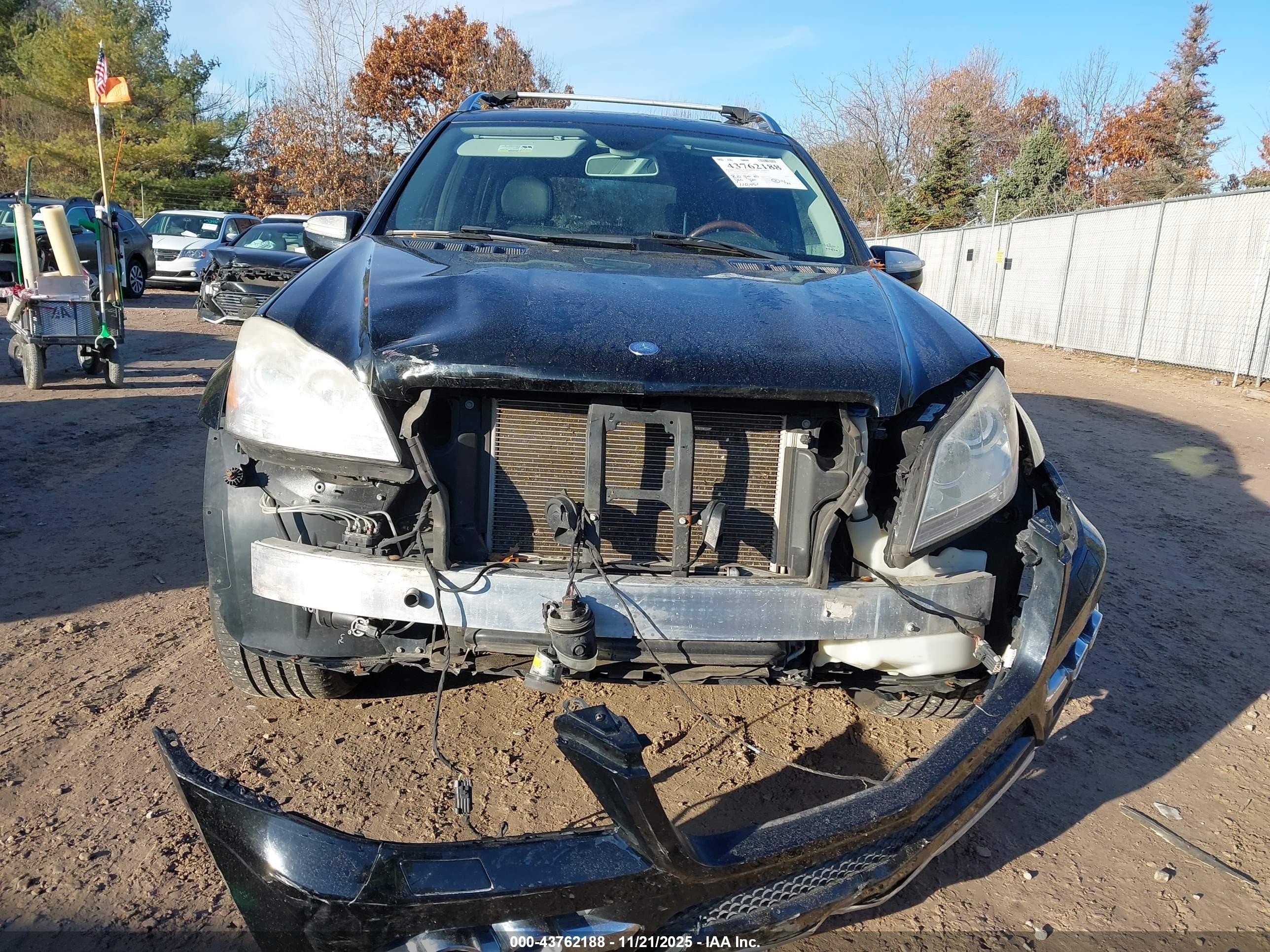 2010 Mercedes-benz Gl 450 4matic Черный vin: 4JGBF7BE7AA564003