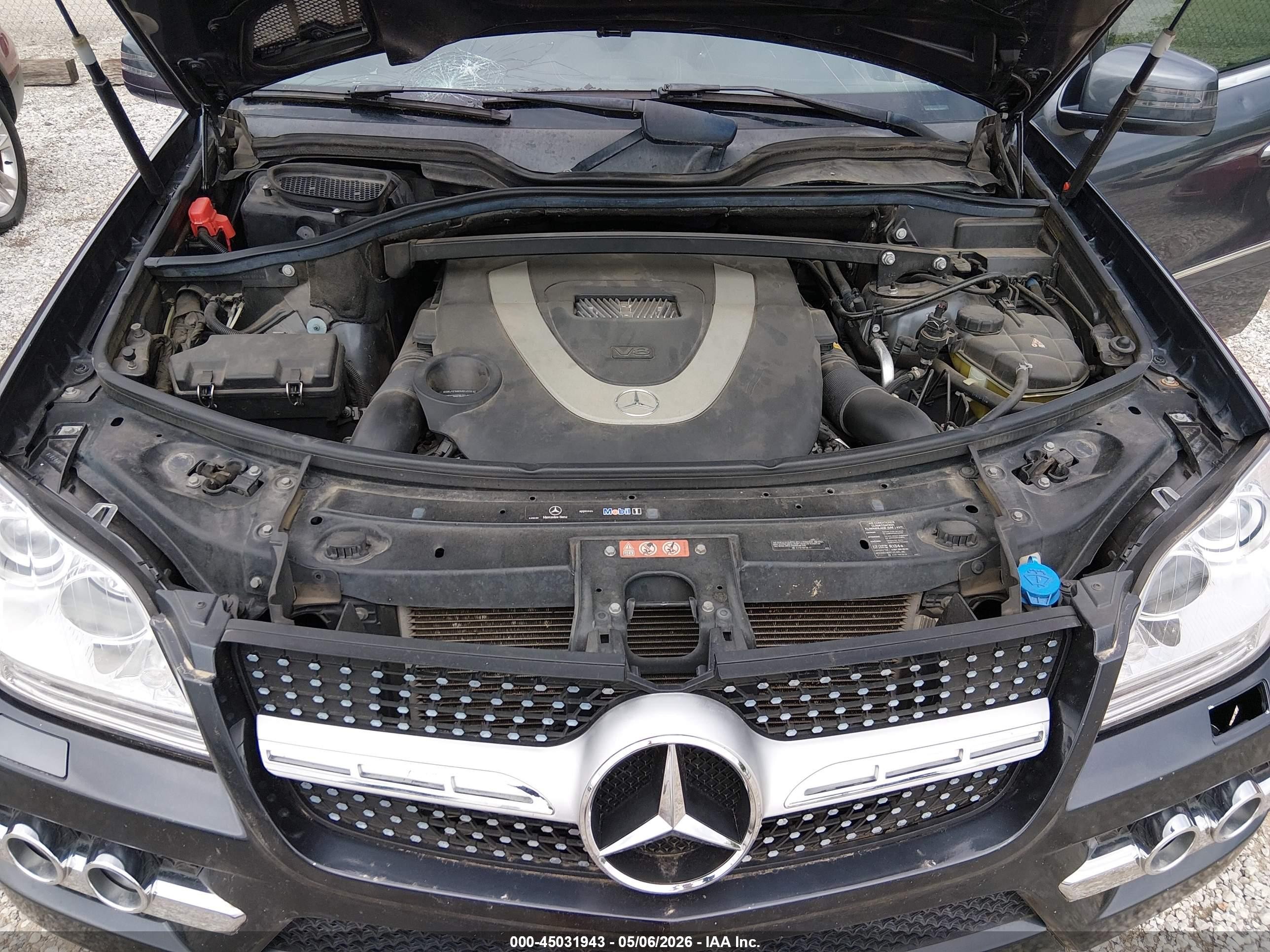 2011 Mercedes-benz Gl 450 4matic Gray vin: 4JGBF7BE7BA629403