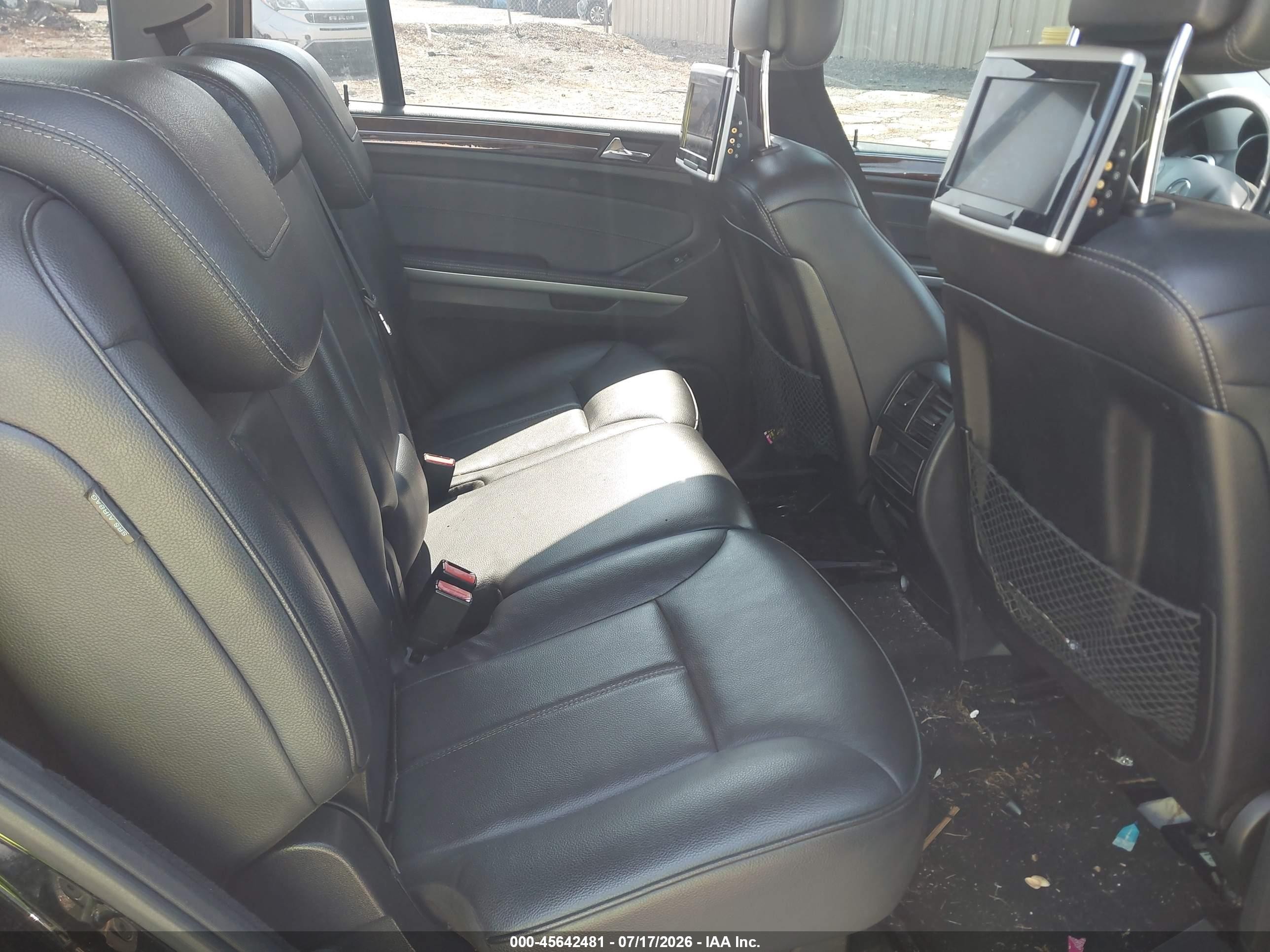 2011 Mercedes-benz Gl 450 4matic Black vin: 4JGBF7BE7BA683140
