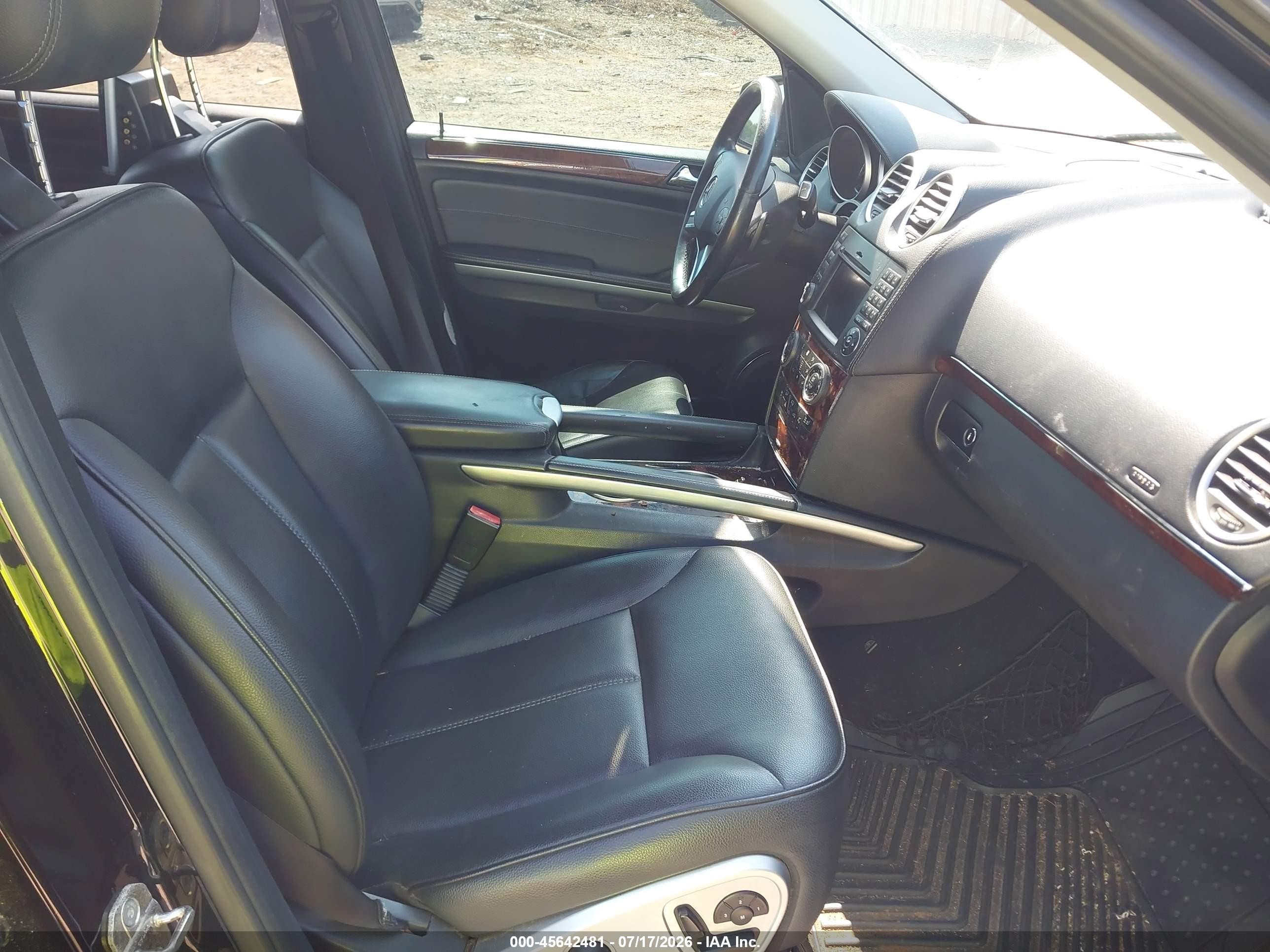 2011 Mercedes-benz Gl 450 4matic Black vin: 4JGBF7BE7BA683140